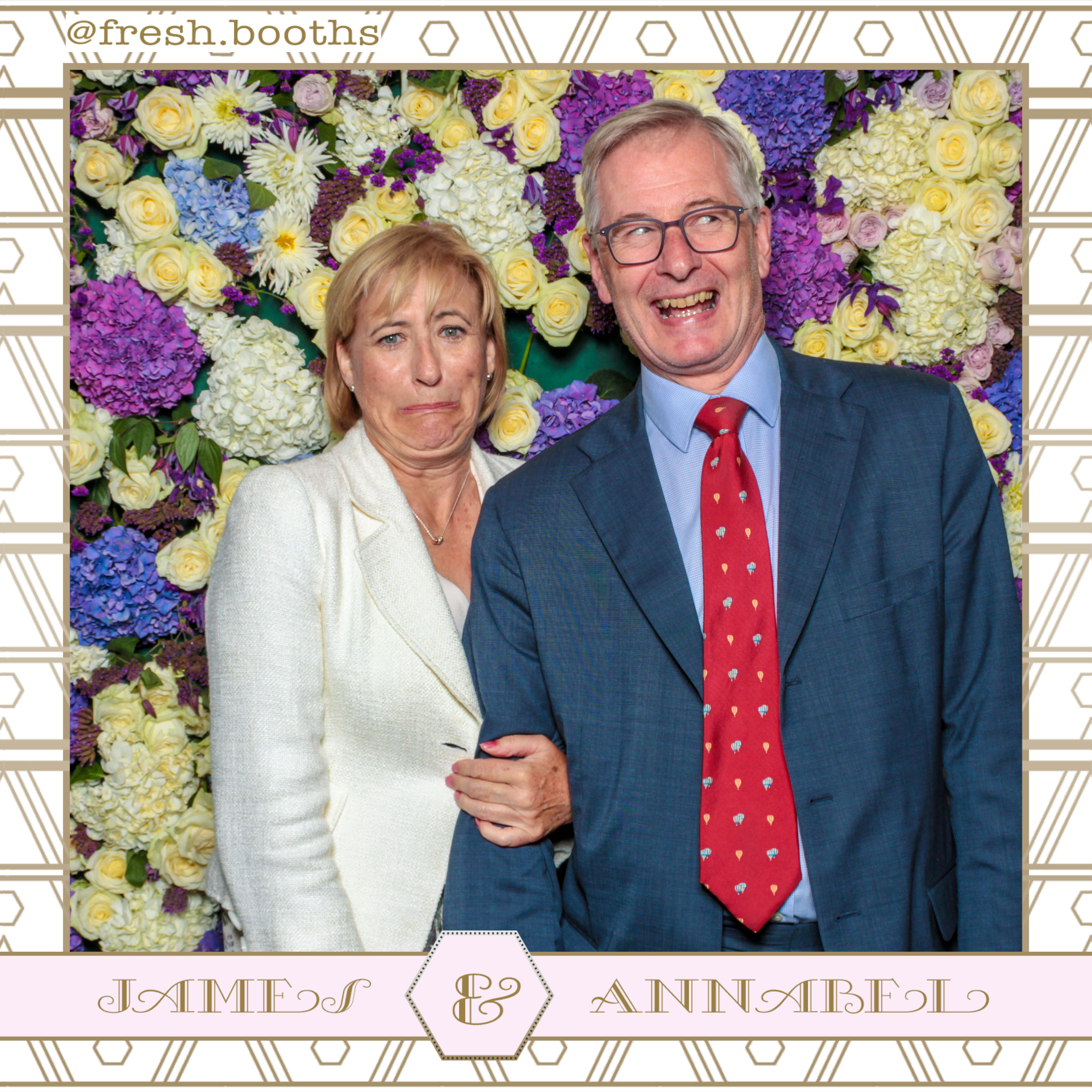 James & Annabel Wedding | View more photos from the event at gallery.freshbooths.com/u/FreshBooths/James-Annabel-Wedding