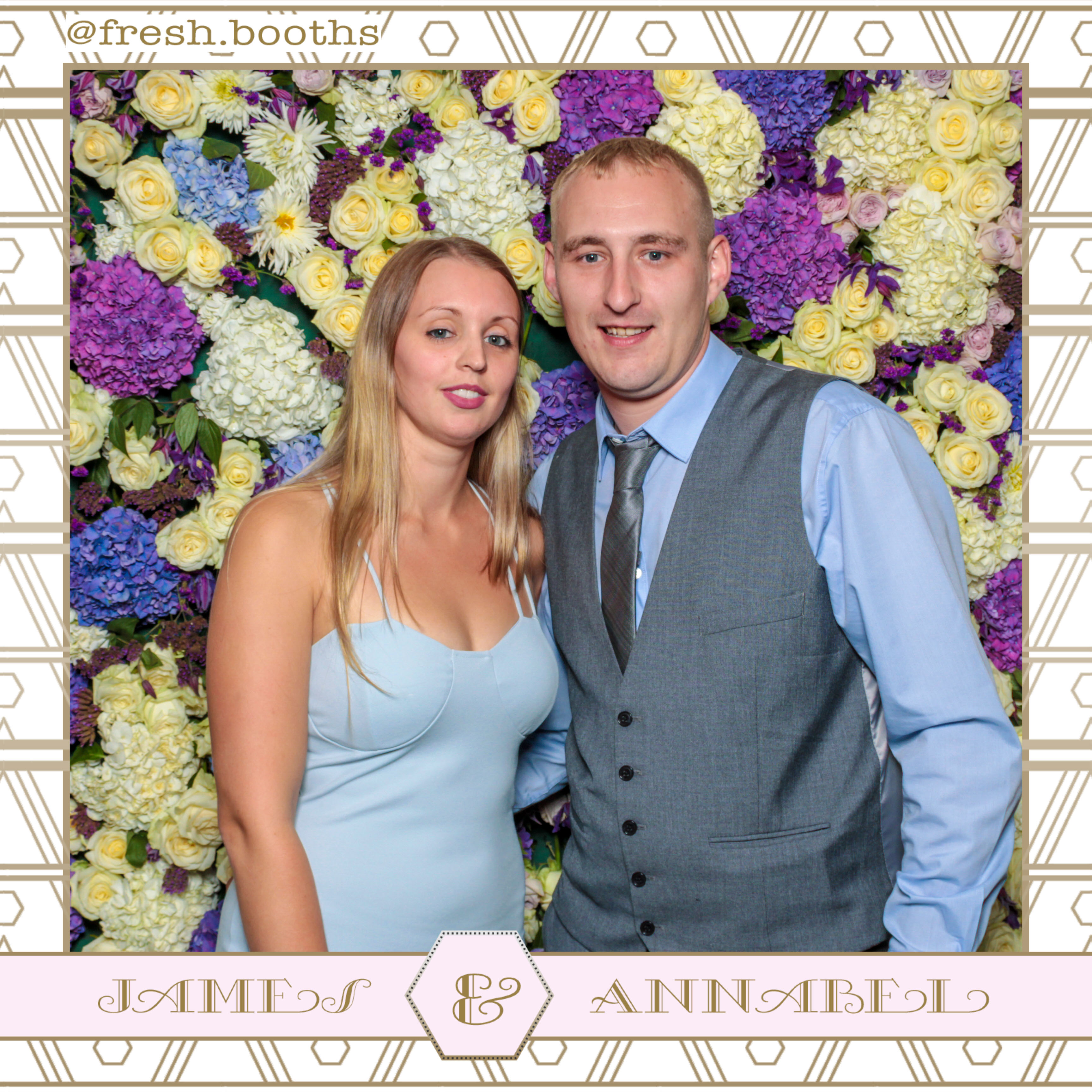 James & Annabel Wedding | View more photos from the event at gallery.freshbooths.com/u/FreshBooths/James-Annabel-Wedding