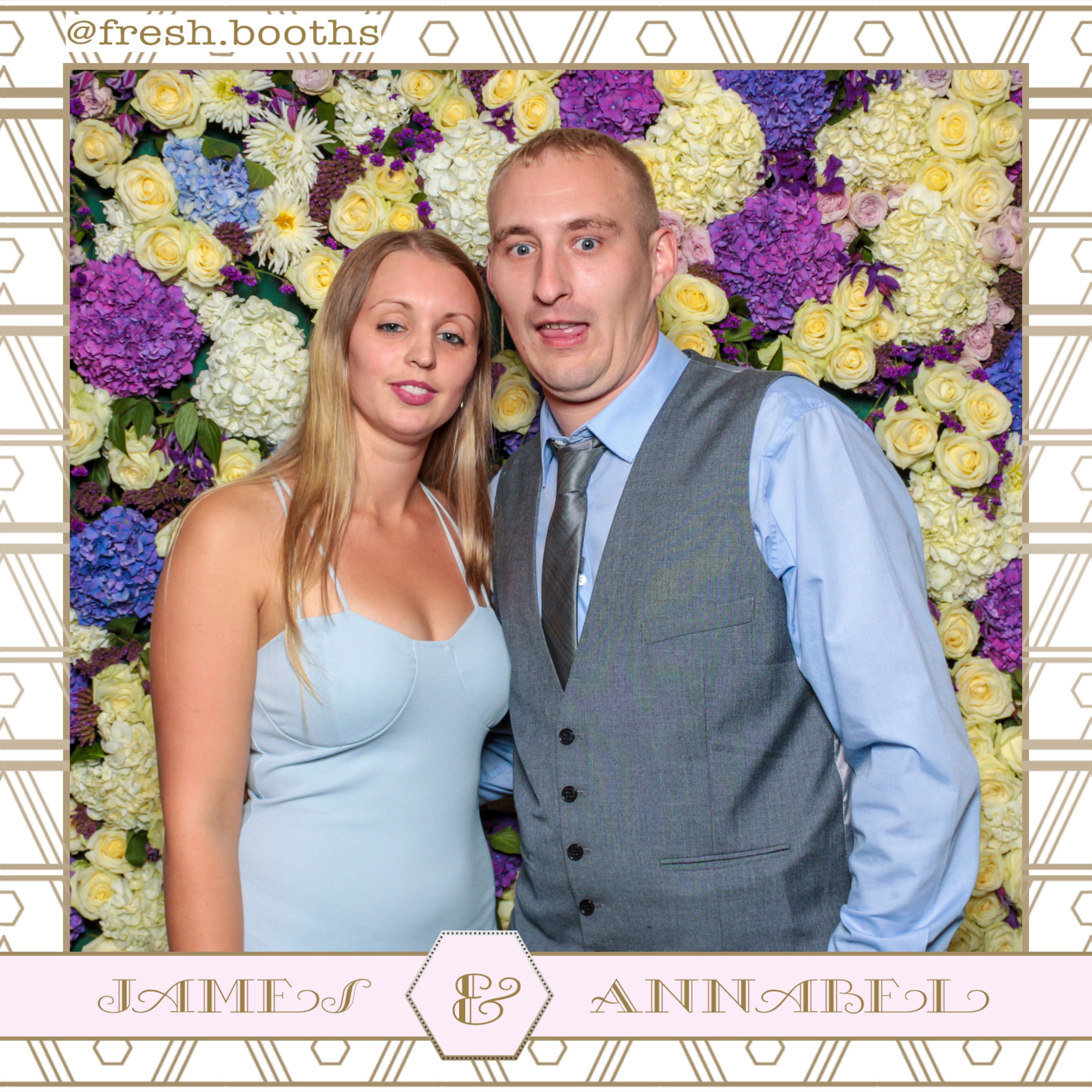 James & Annabel Wedding | View more photos from the event at gallery.freshbooths.com/u/FreshBooths/James-Annabel-Wedding