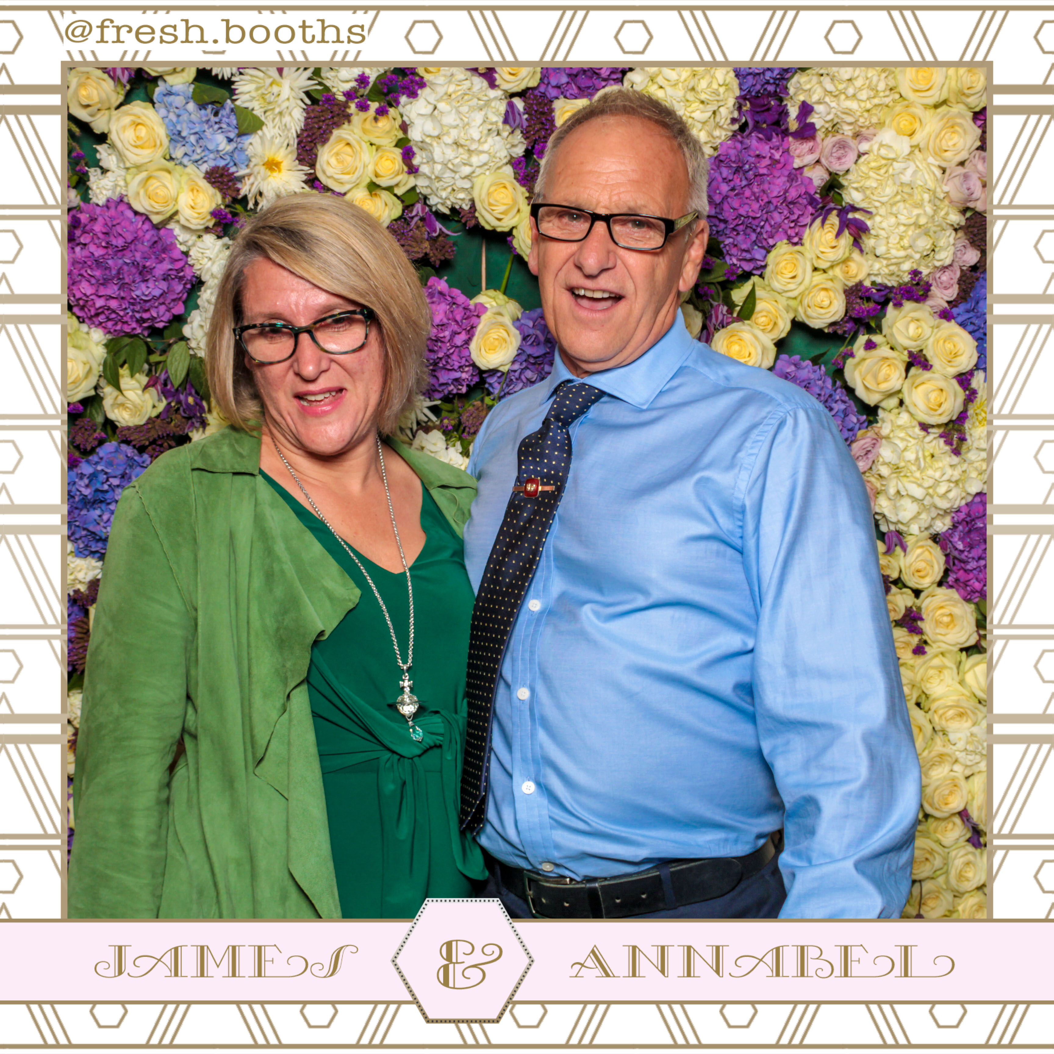 James & Annabel Wedding | View more photos from the event at gallery.freshbooths.com/u/FreshBooths/James-Annabel-Wedding