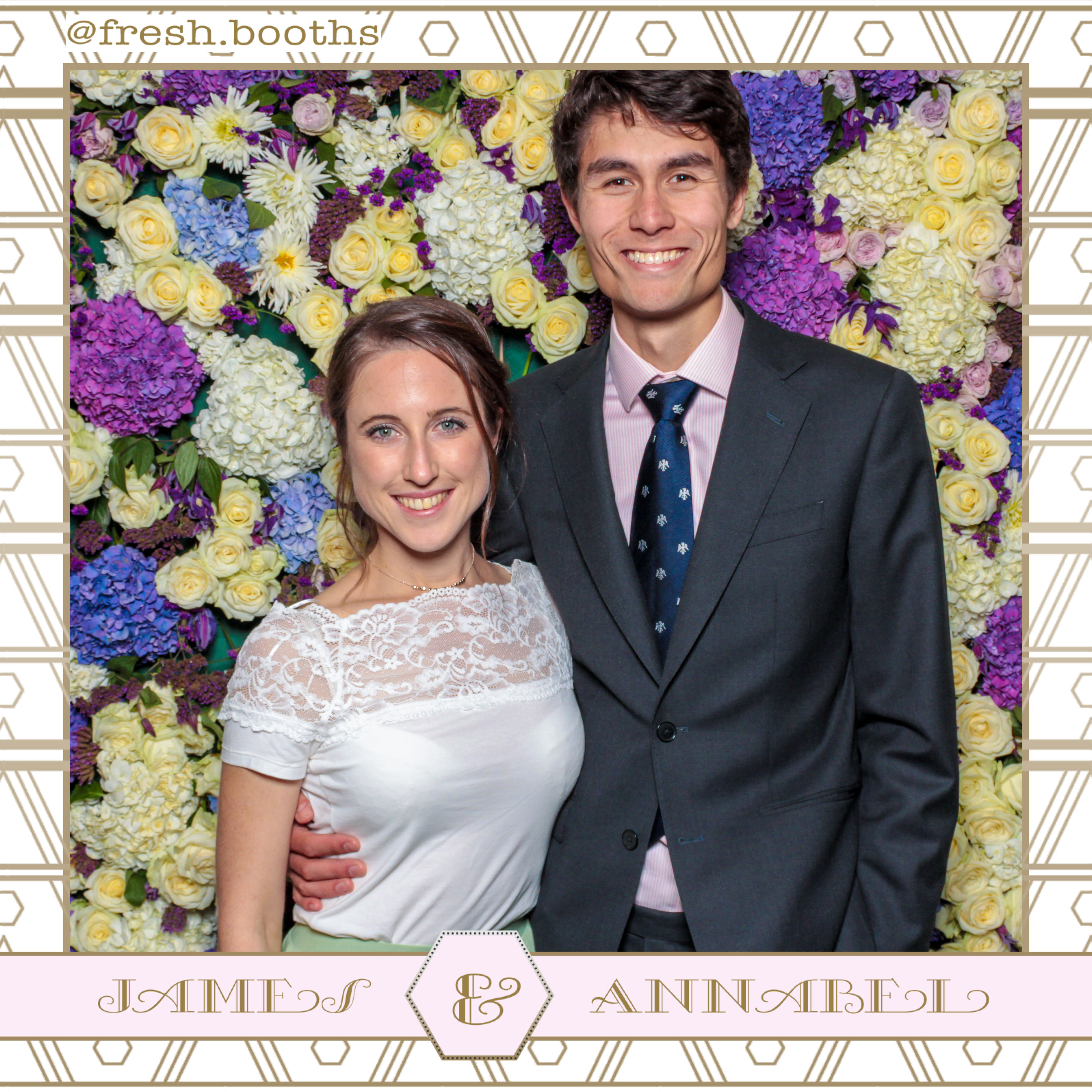 James & Annabel Wedding | View more photos from the event at gallery.freshbooths.com/u/FreshBooths/James-Annabel-Wedding