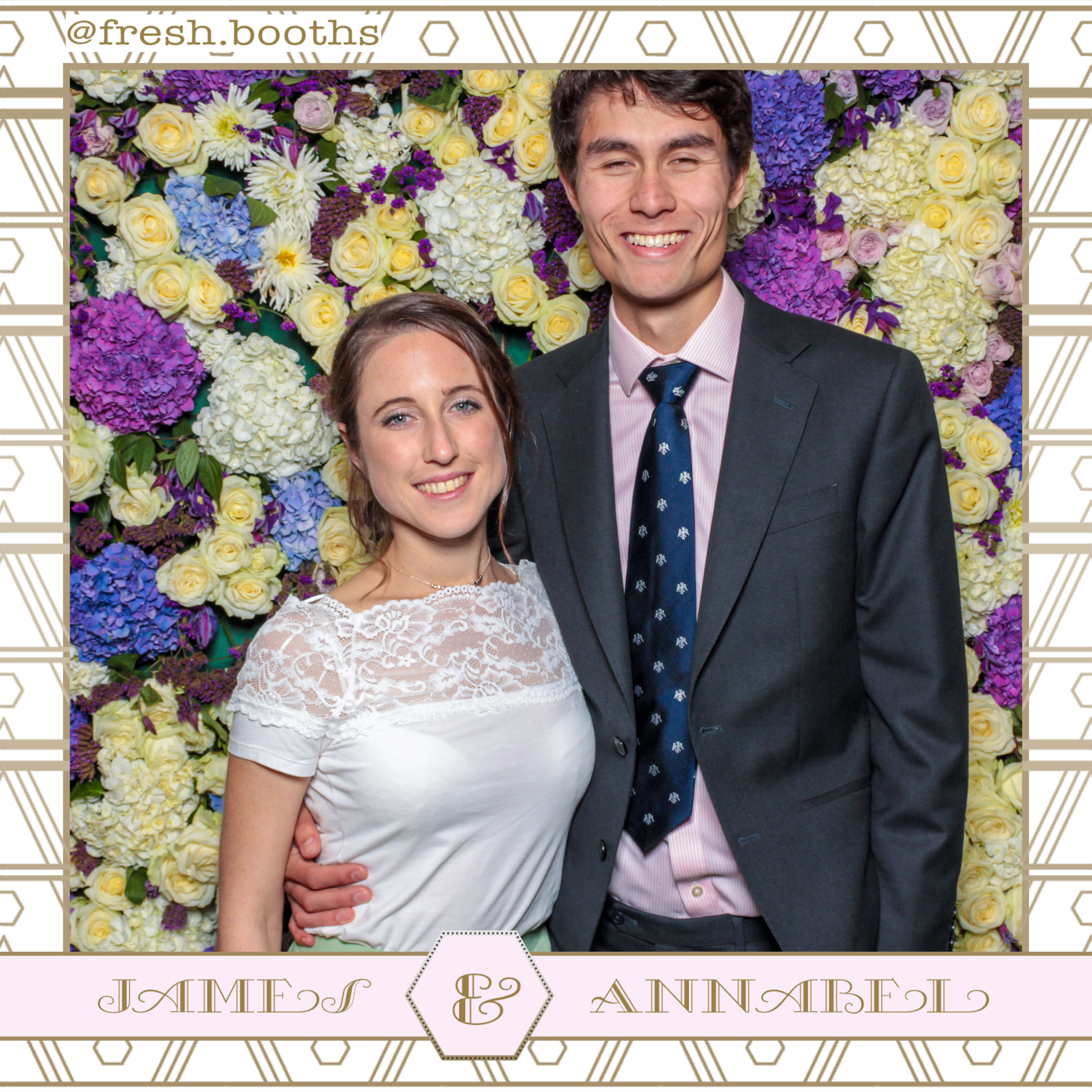 James & Annabel Wedding | View more photos from the event at gallery.freshbooths.com/u/FreshBooths/James-Annabel-Wedding