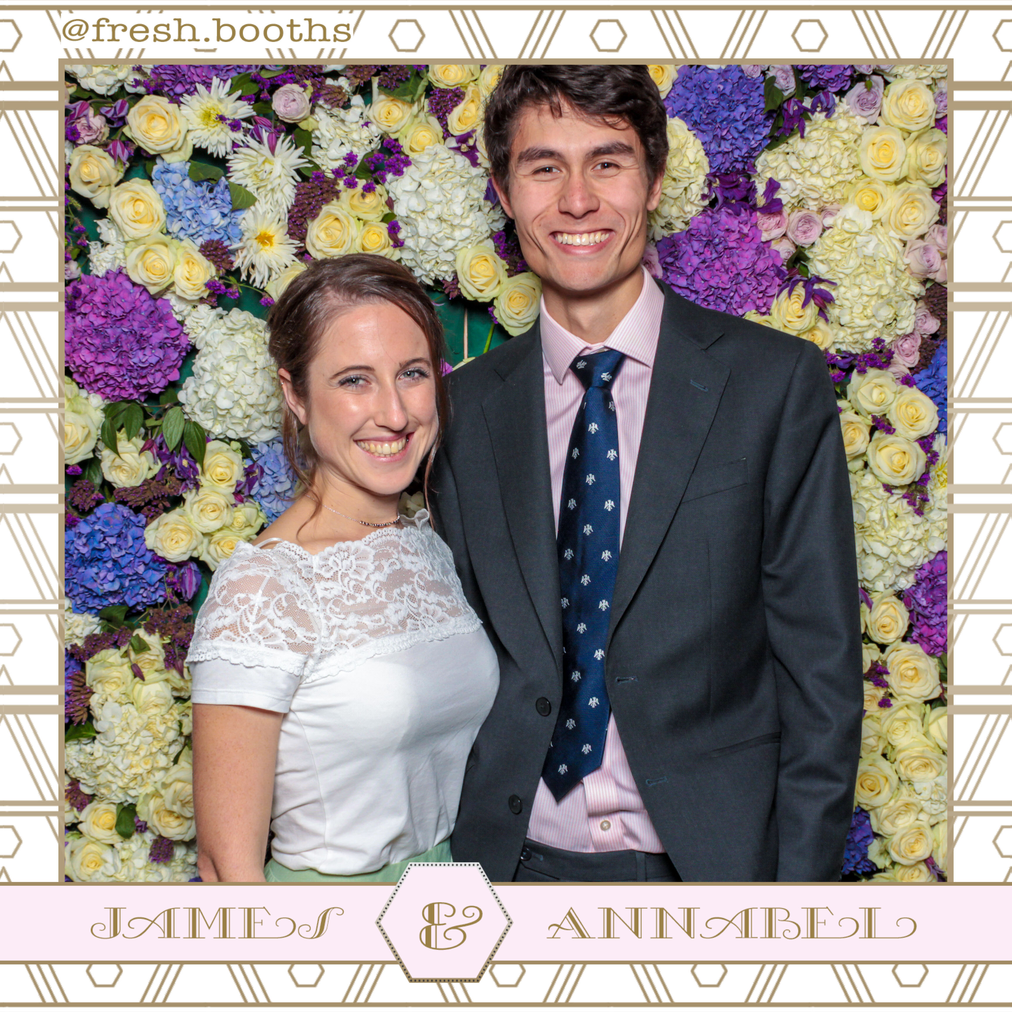 James & Annabel Wedding | View more photos from the event at gallery.freshbooths.com/u/FreshBooths/James-Annabel-Wedding
