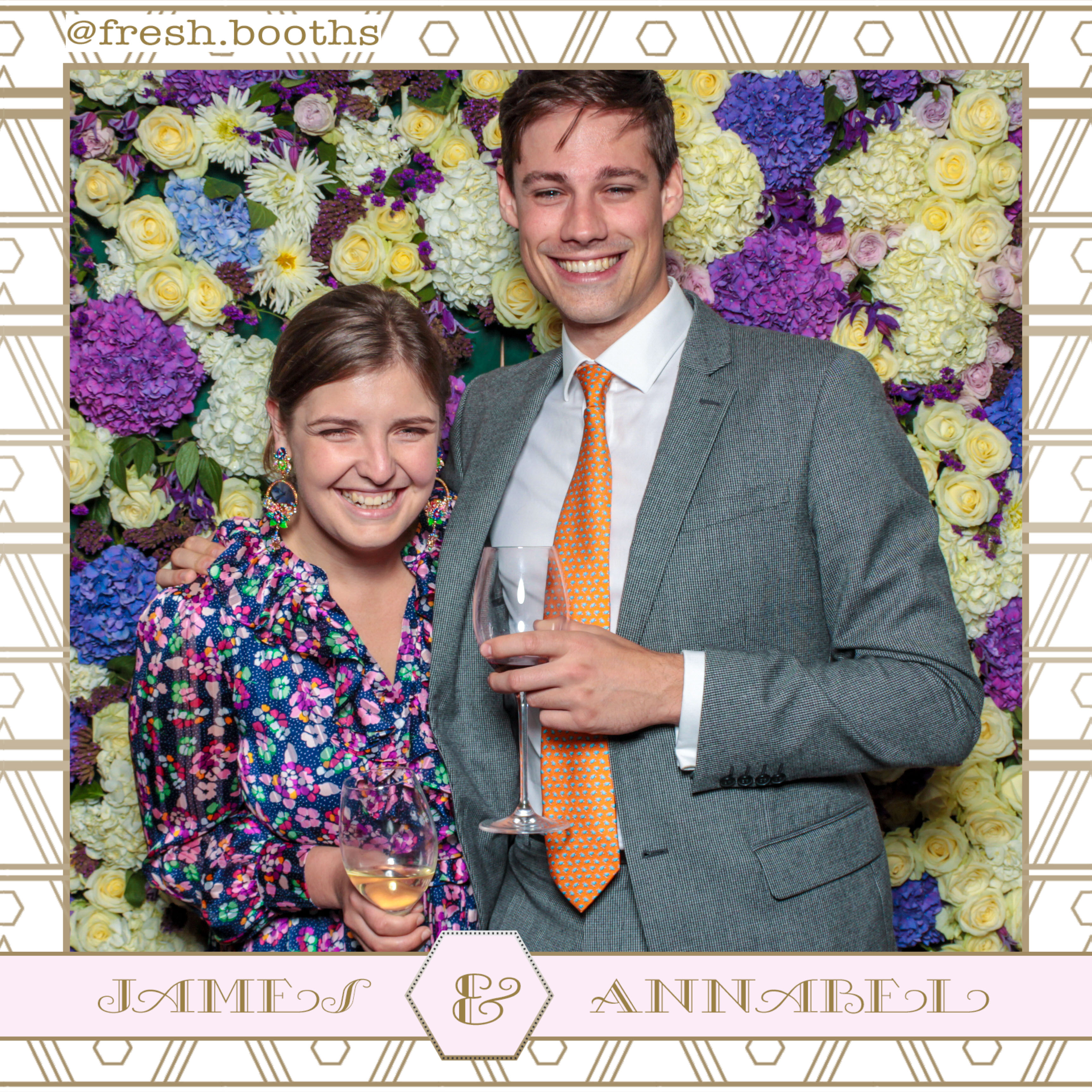 James & Annabel Wedding | View more photos from the event at gallery.freshbooths.com/u/FreshBooths/James-Annabel-Wedding