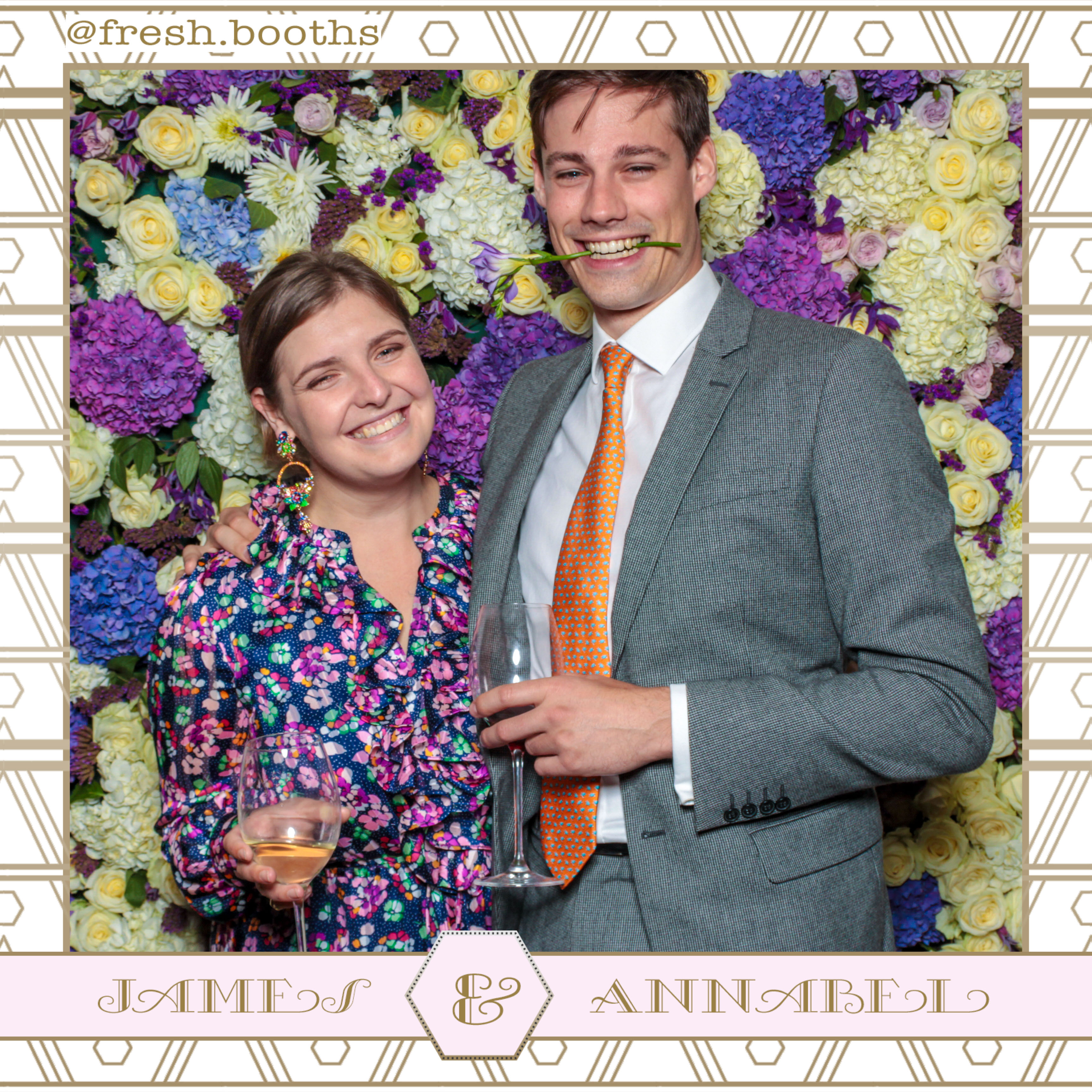 James & Annabel Wedding | View more photos from the event at gallery.freshbooths.com/u/FreshBooths/James-Annabel-Wedding