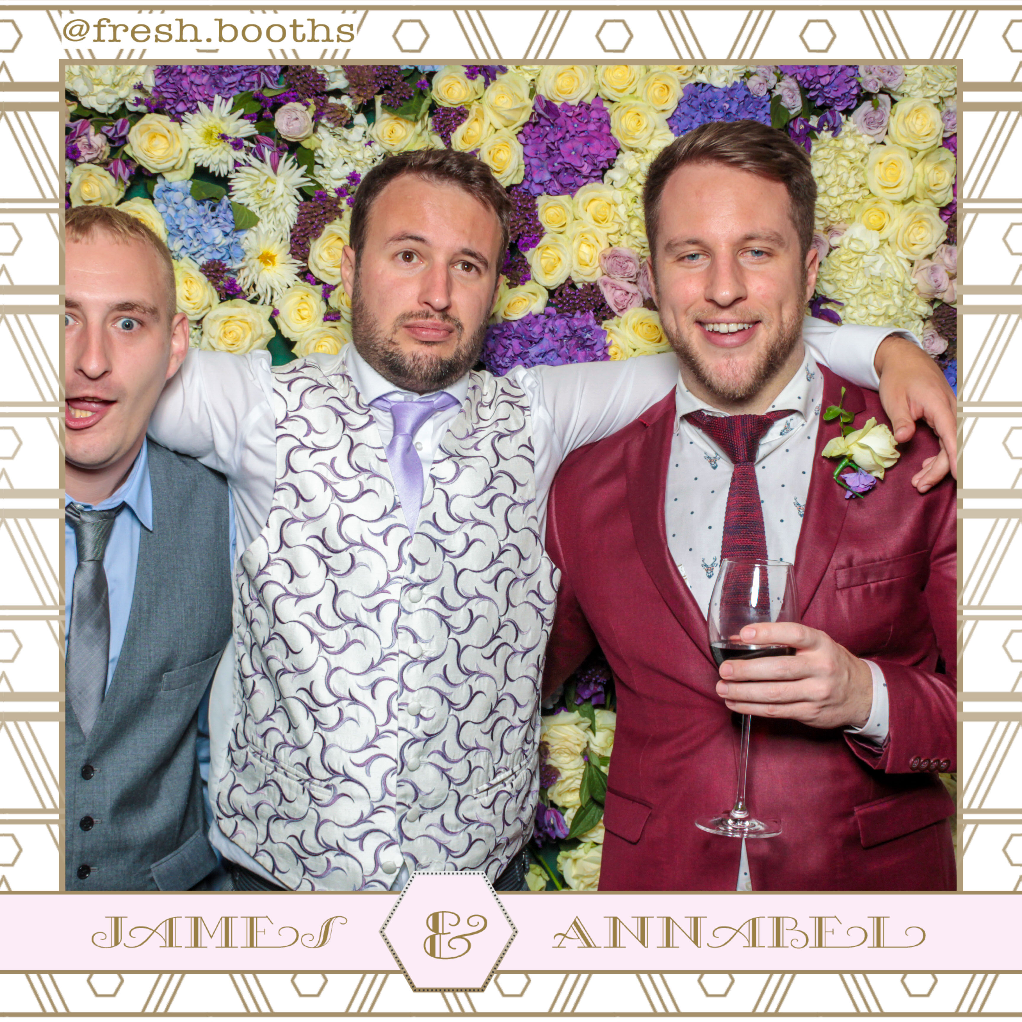 James & Annabel Wedding | View more photos from the event at gallery.freshbooths.com/u/FreshBooths/James-Annabel-Wedding