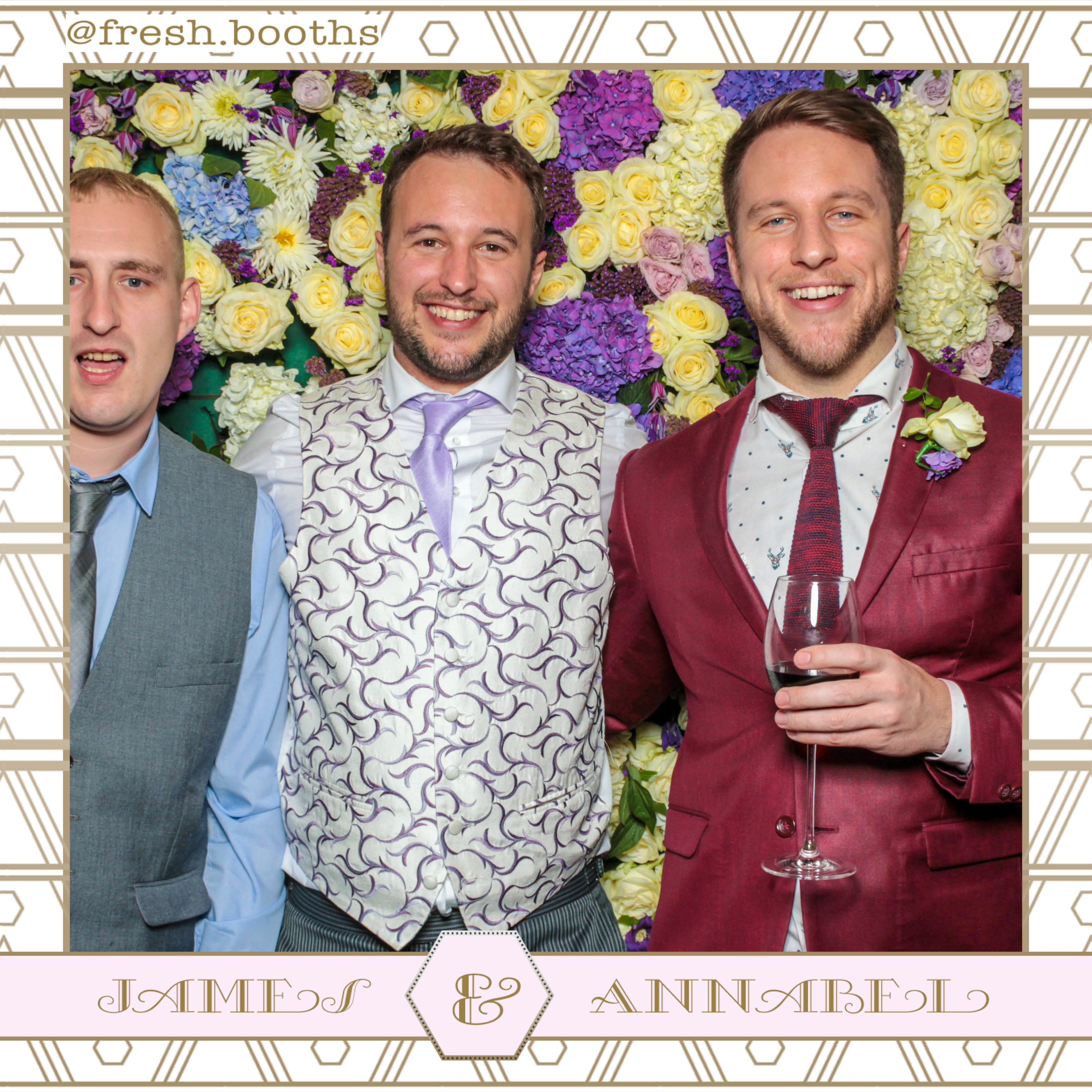 James & Annabel Wedding | View more photos from the event at gallery.freshbooths.com/u/FreshBooths/James-Annabel-Wedding