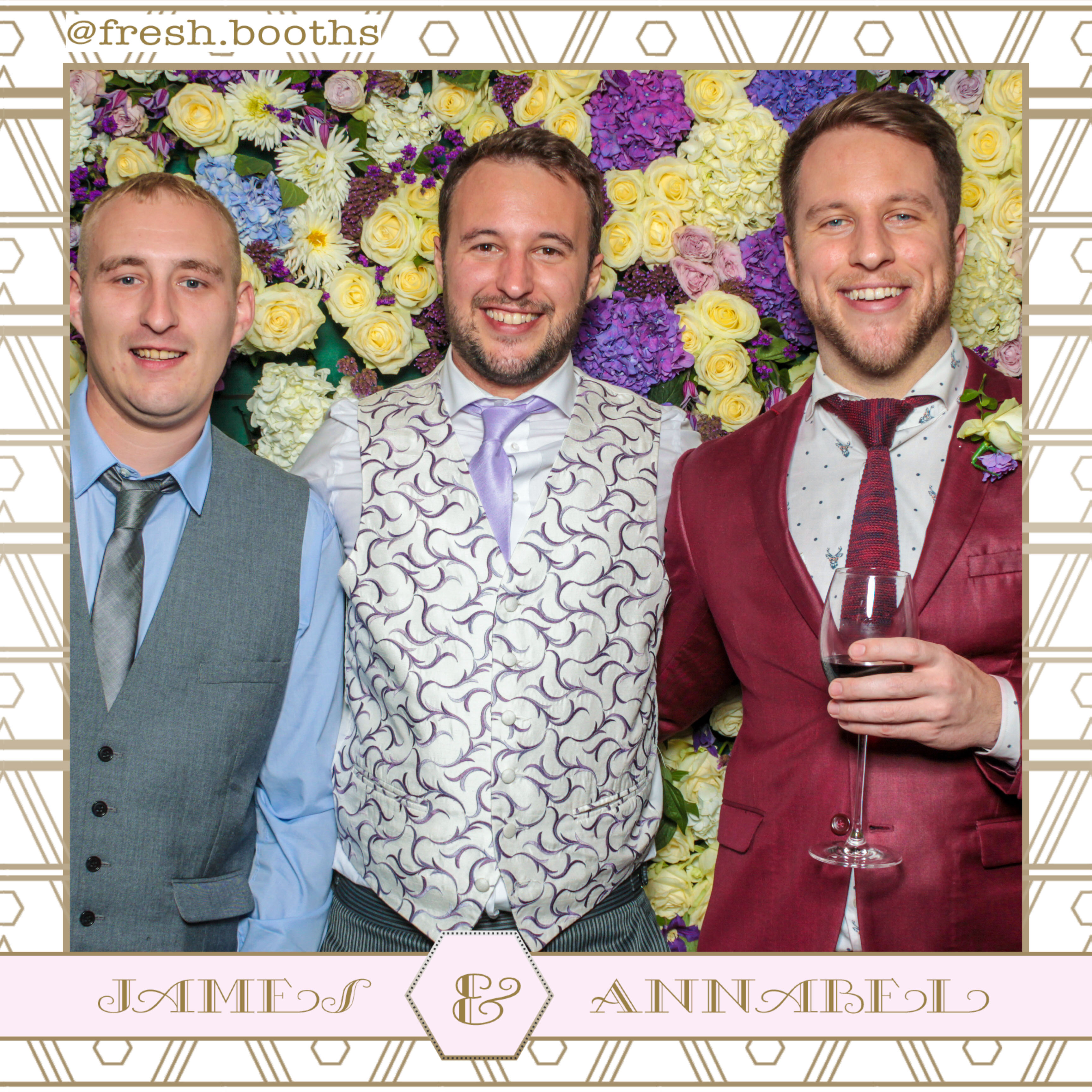 James & Annabel Wedding | View more photos from the event at gallery.freshbooths.com/u/FreshBooths/James-Annabel-Wedding