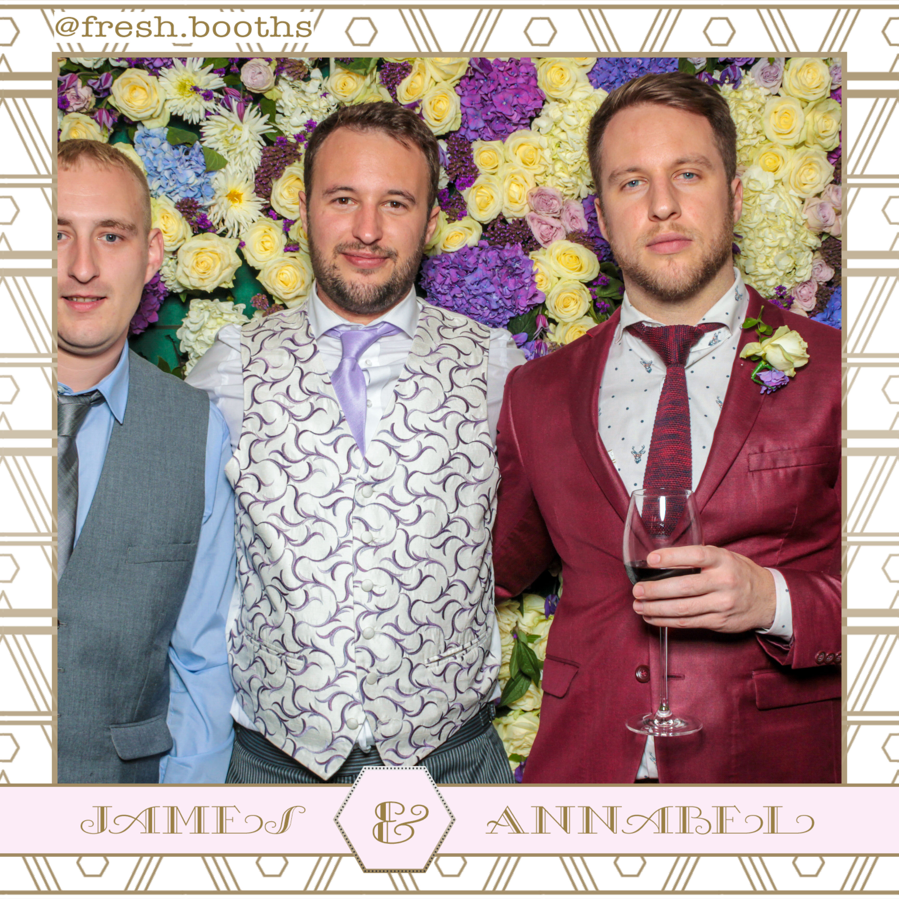 James & Annabel Wedding | View more photos from the event at gallery.freshbooths.com/u/FreshBooths/James-Annabel-Wedding