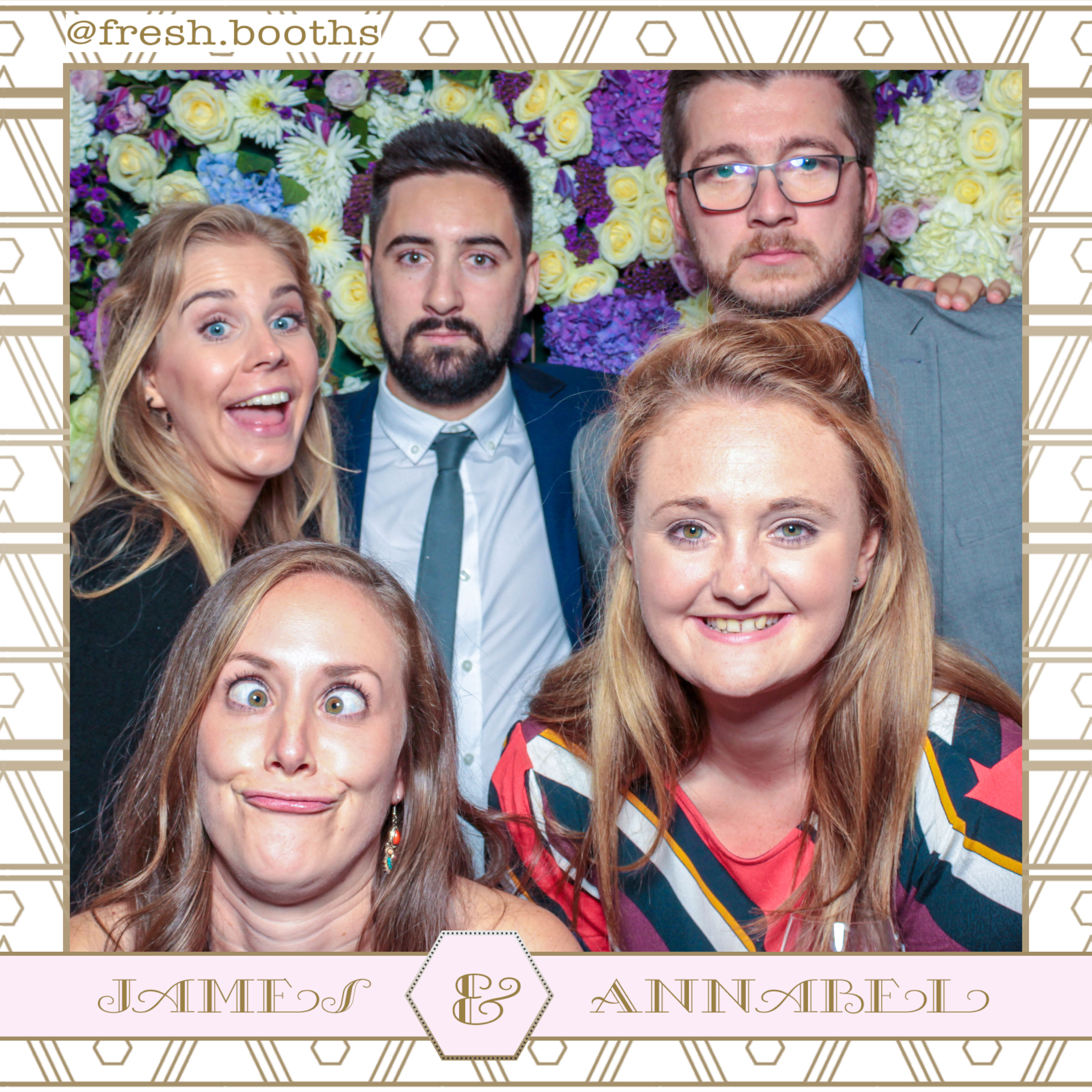 James & Annabel Wedding | View more photos from the event at gallery.freshbooths.com/u/FreshBooths/James-Annabel-Wedding