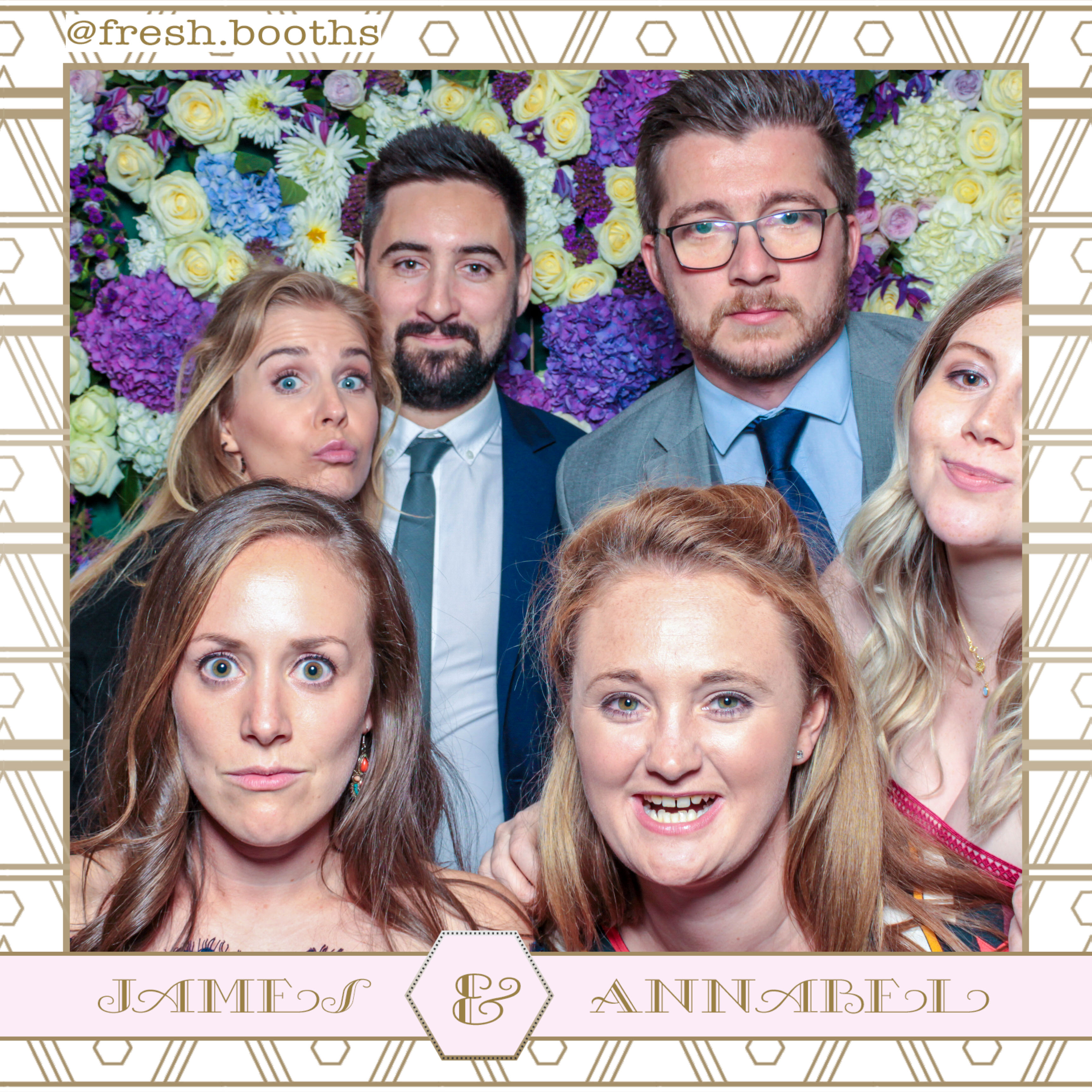 James & Annabel Wedding | View more photos from the event at gallery.freshbooths.com/u/FreshBooths/James-Annabel-Wedding
