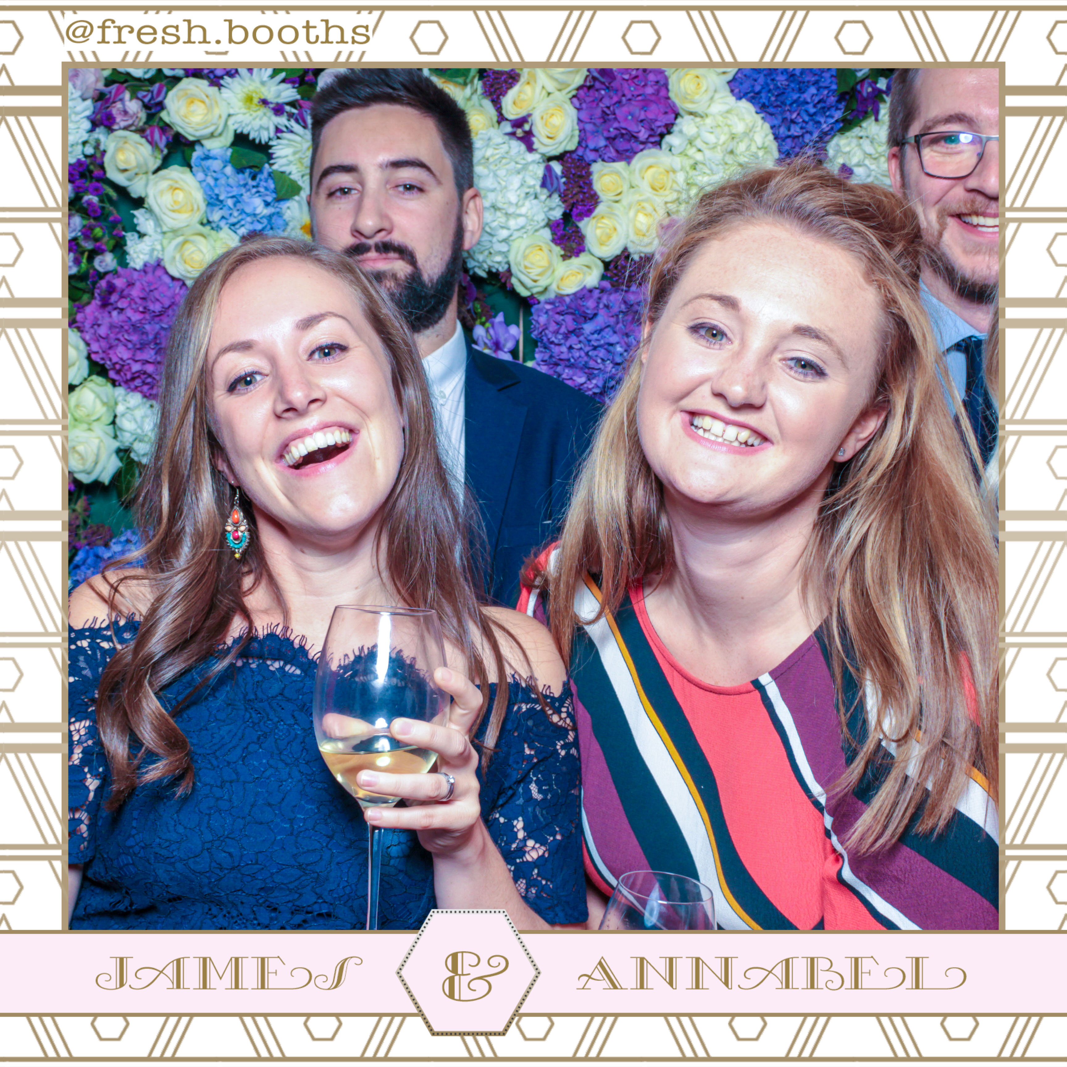 James & Annabel Wedding | View more photos from the event at gallery.freshbooths.com/u/FreshBooths/James-Annabel-Wedding