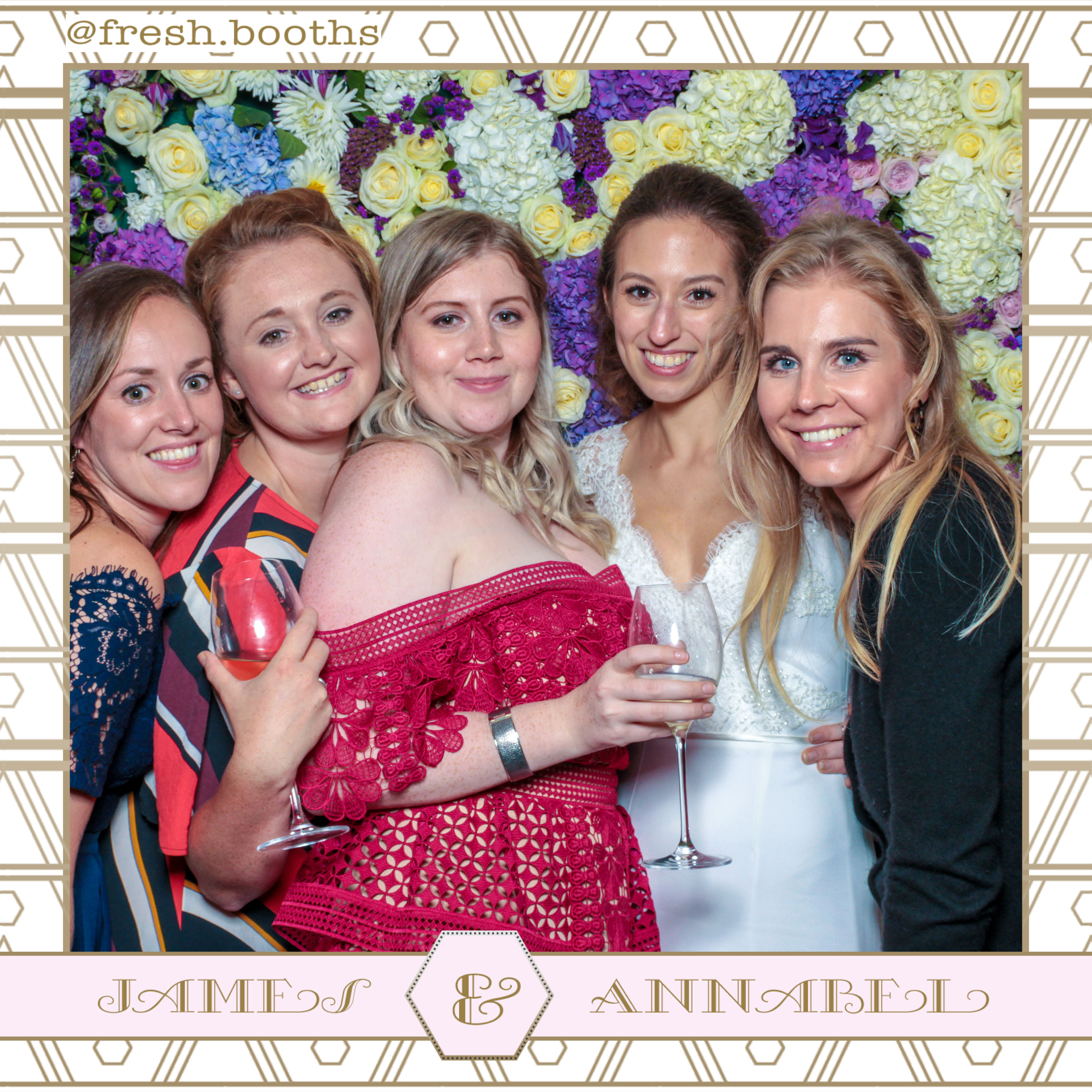 James & Annabel Wedding | View more photos from the event at gallery.freshbooths.com/u/FreshBooths/James-Annabel-Wedding