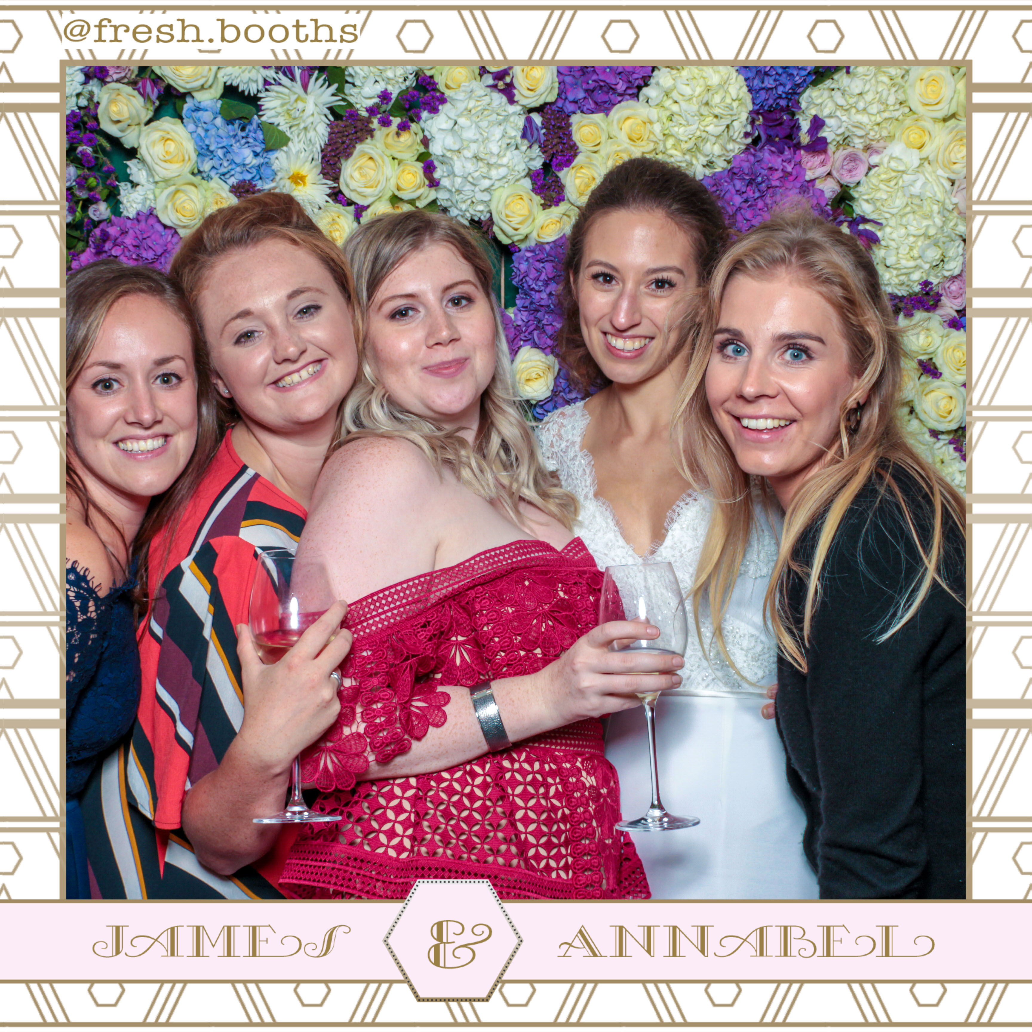 James & Annabel Wedding | View more photos from the event at gallery.freshbooths.com/u/FreshBooths/James-Annabel-Wedding