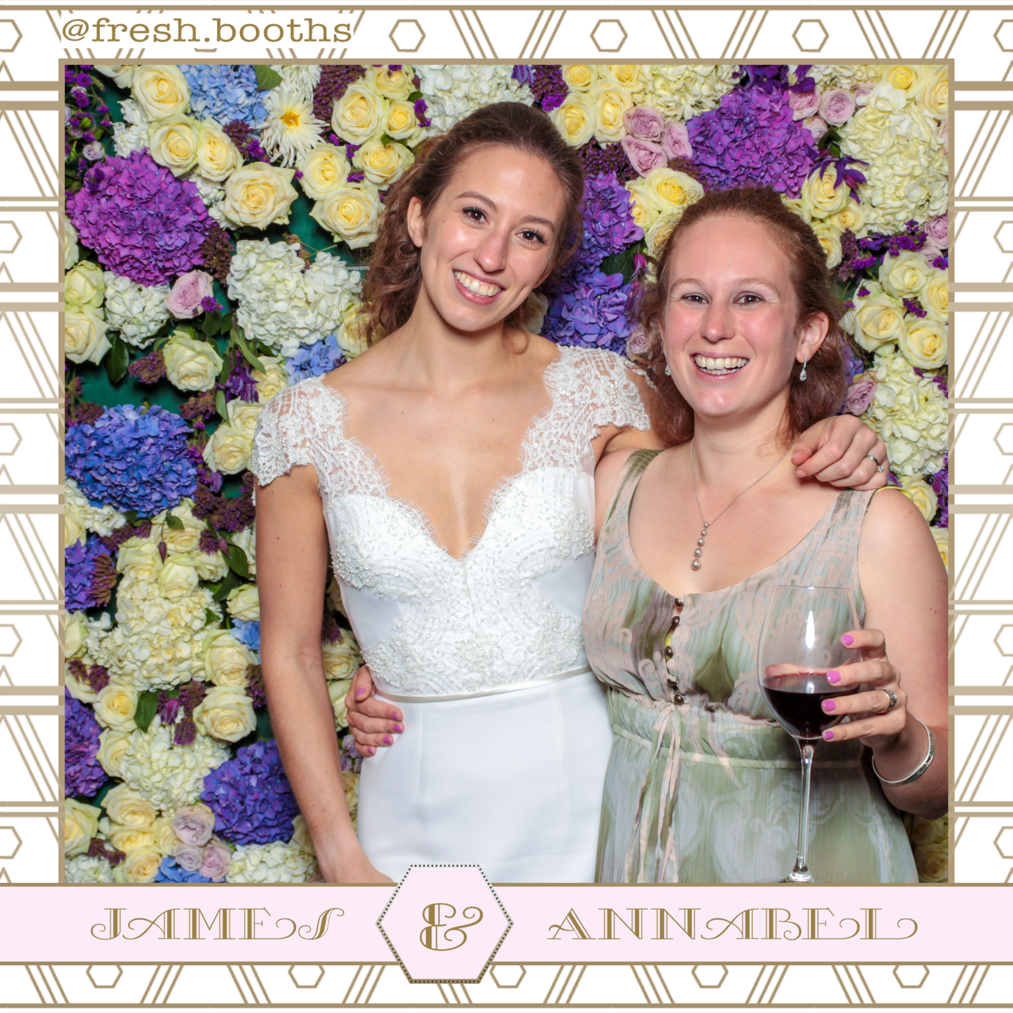 James & Annabel Wedding | View more photos from the event at gallery.freshbooths.com/u/FreshBooths/James-Annabel-Wedding