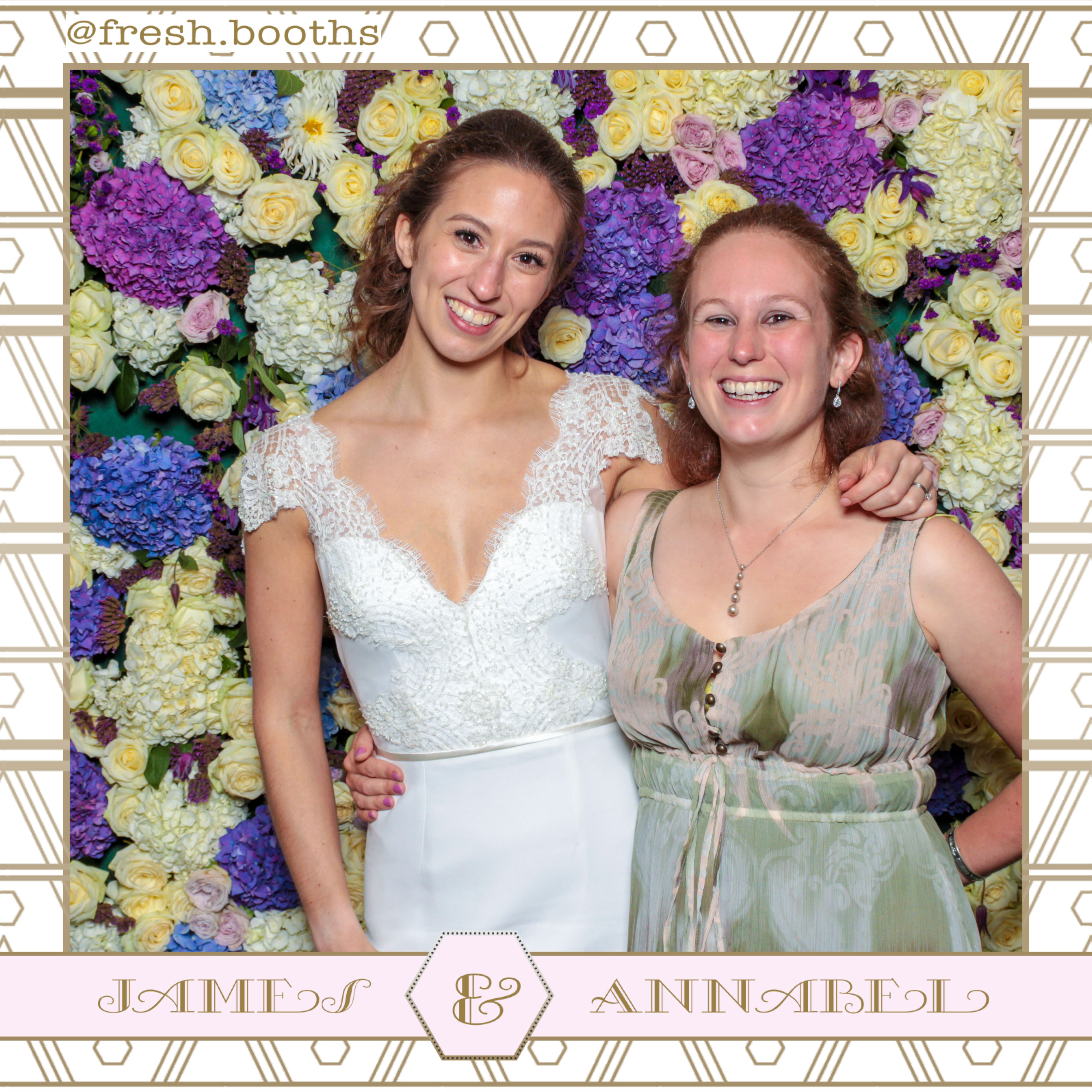 James & Annabel Wedding | View more photos from the event at gallery.freshbooths.com/u/FreshBooths/James-Annabel-Wedding