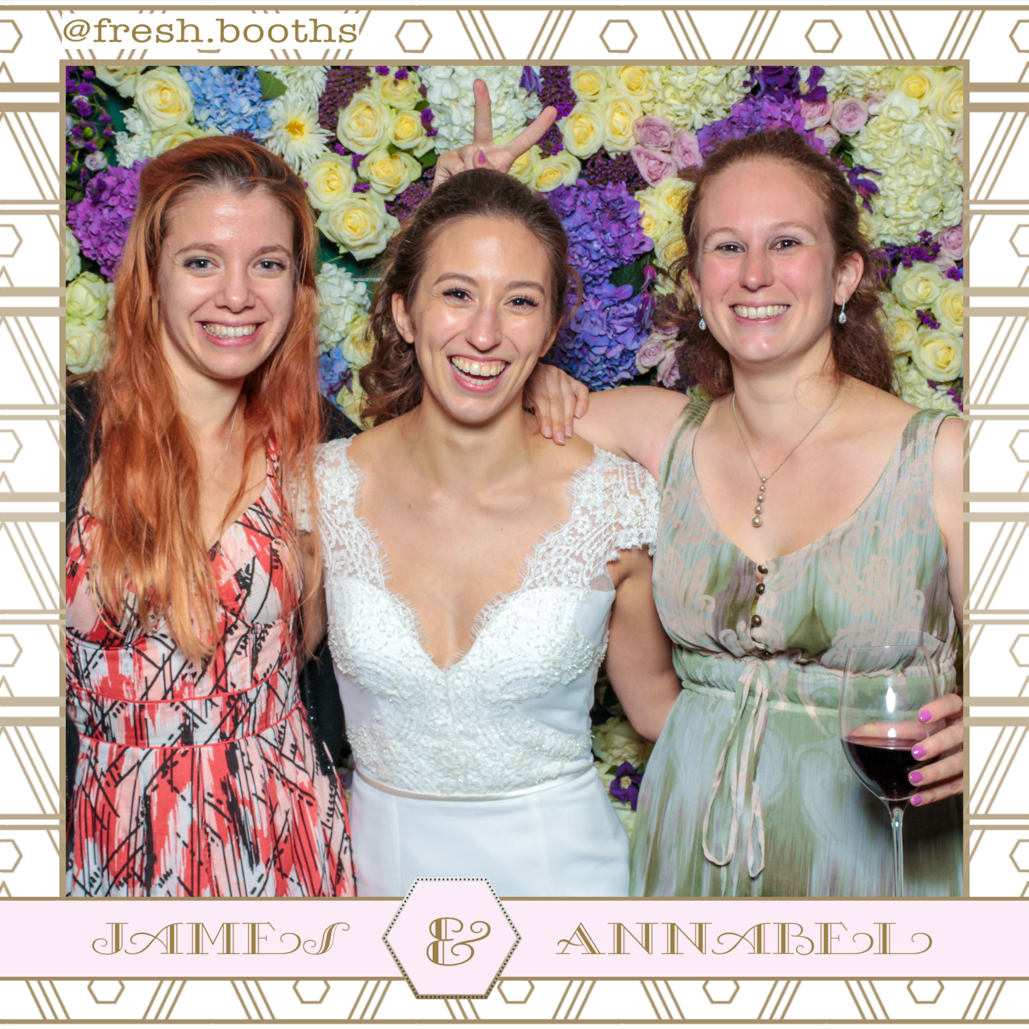 James & Annabel Wedding | View more photos from the event at gallery.freshbooths.com/u/FreshBooths/James-Annabel-Wedding