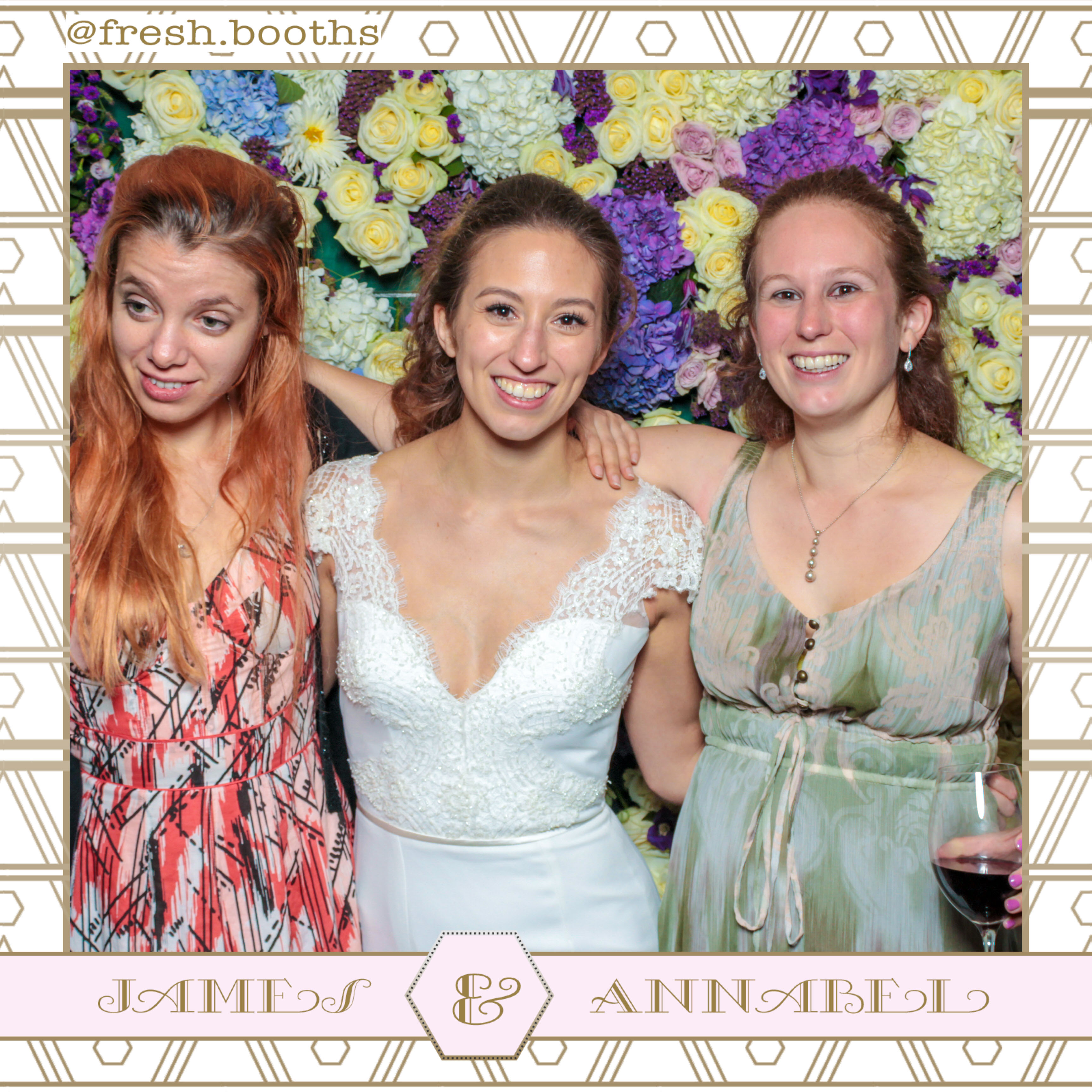 James & Annabel Wedding | View more photos from the event at gallery.freshbooths.com/u/FreshBooths/James-Annabel-Wedding