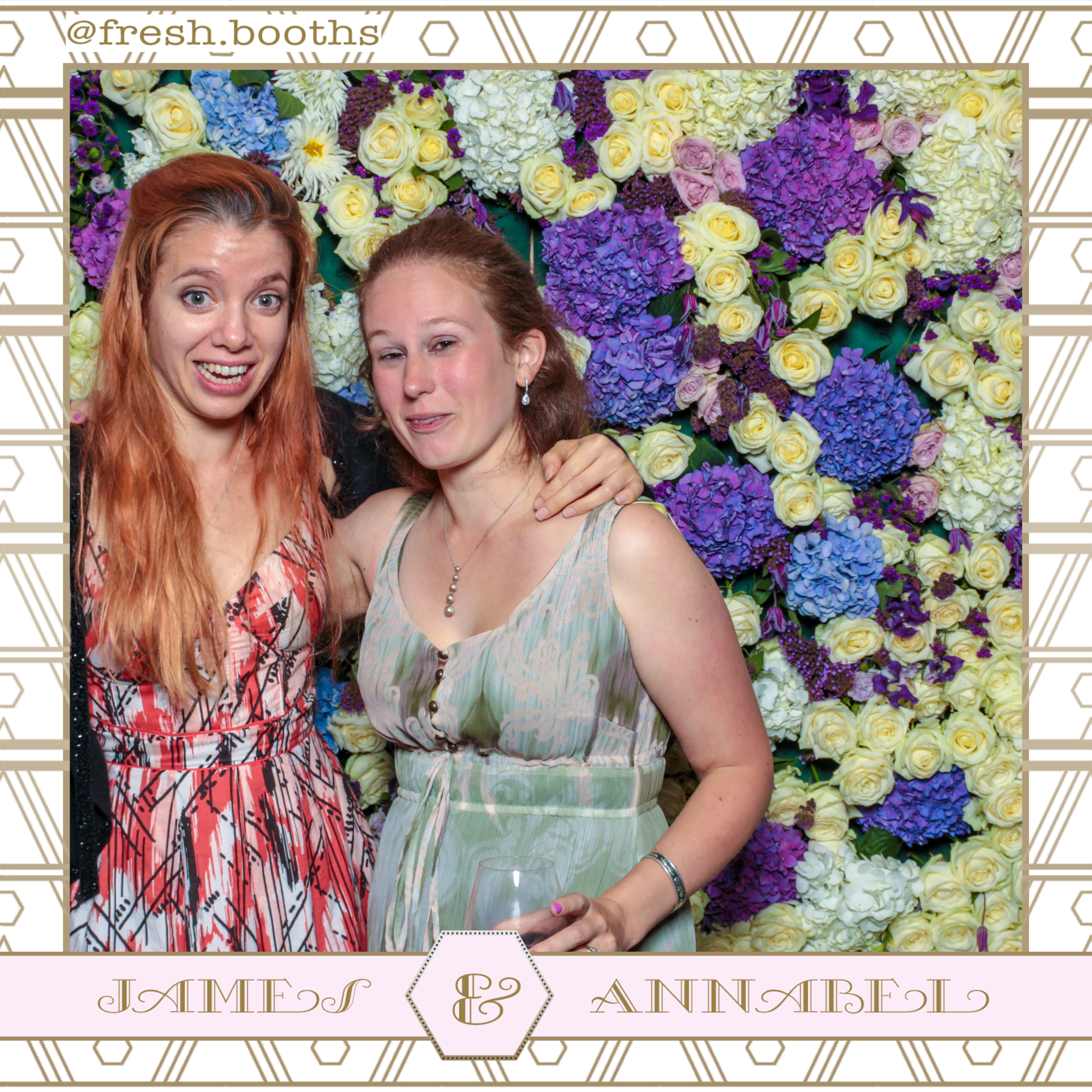 James & Annabel Wedding | View more photos from the event at gallery.freshbooths.com/u/FreshBooths/James-Annabel-Wedding