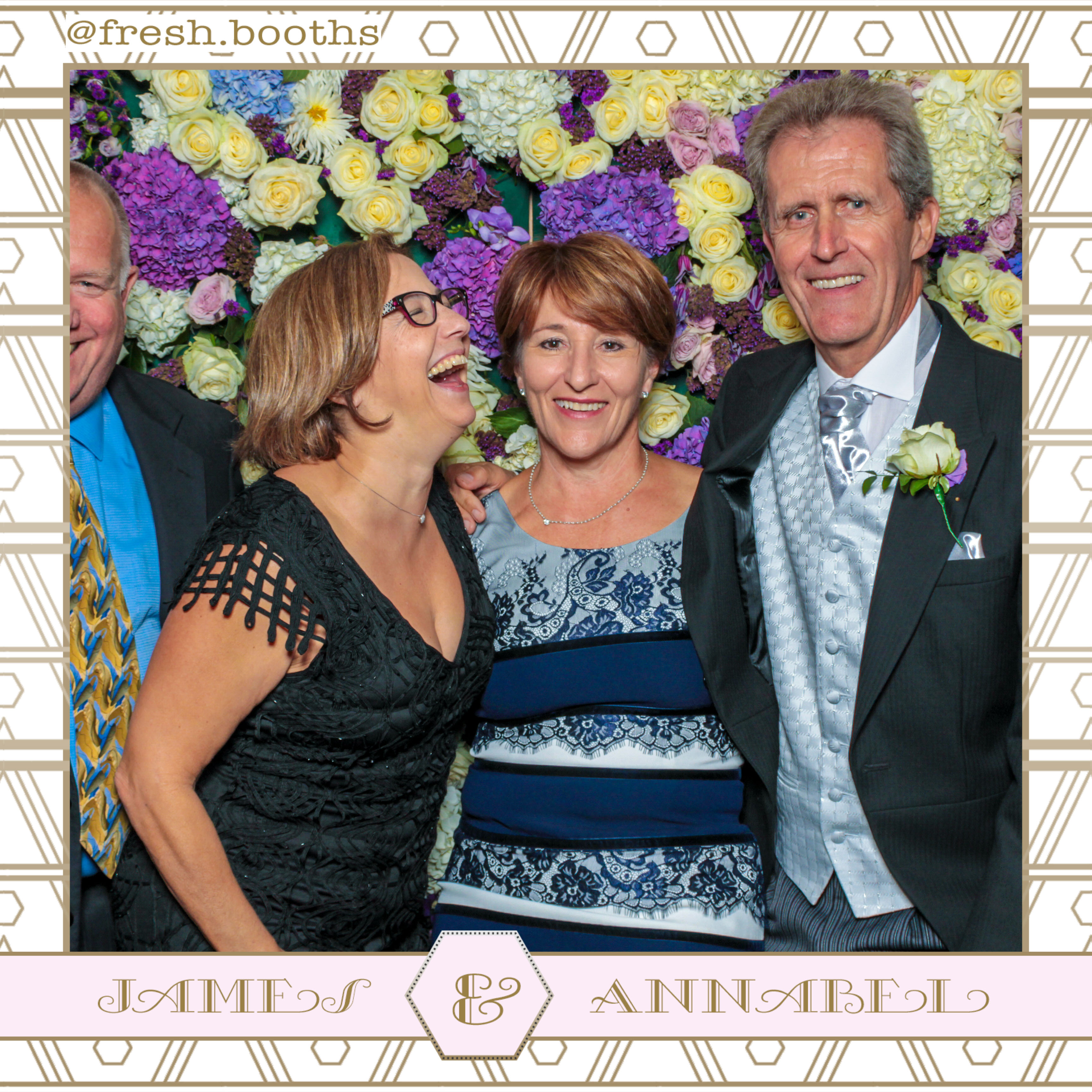 James & Annabel Wedding | View more photos from the event at gallery.freshbooths.com/u/FreshBooths/James-Annabel-Wedding