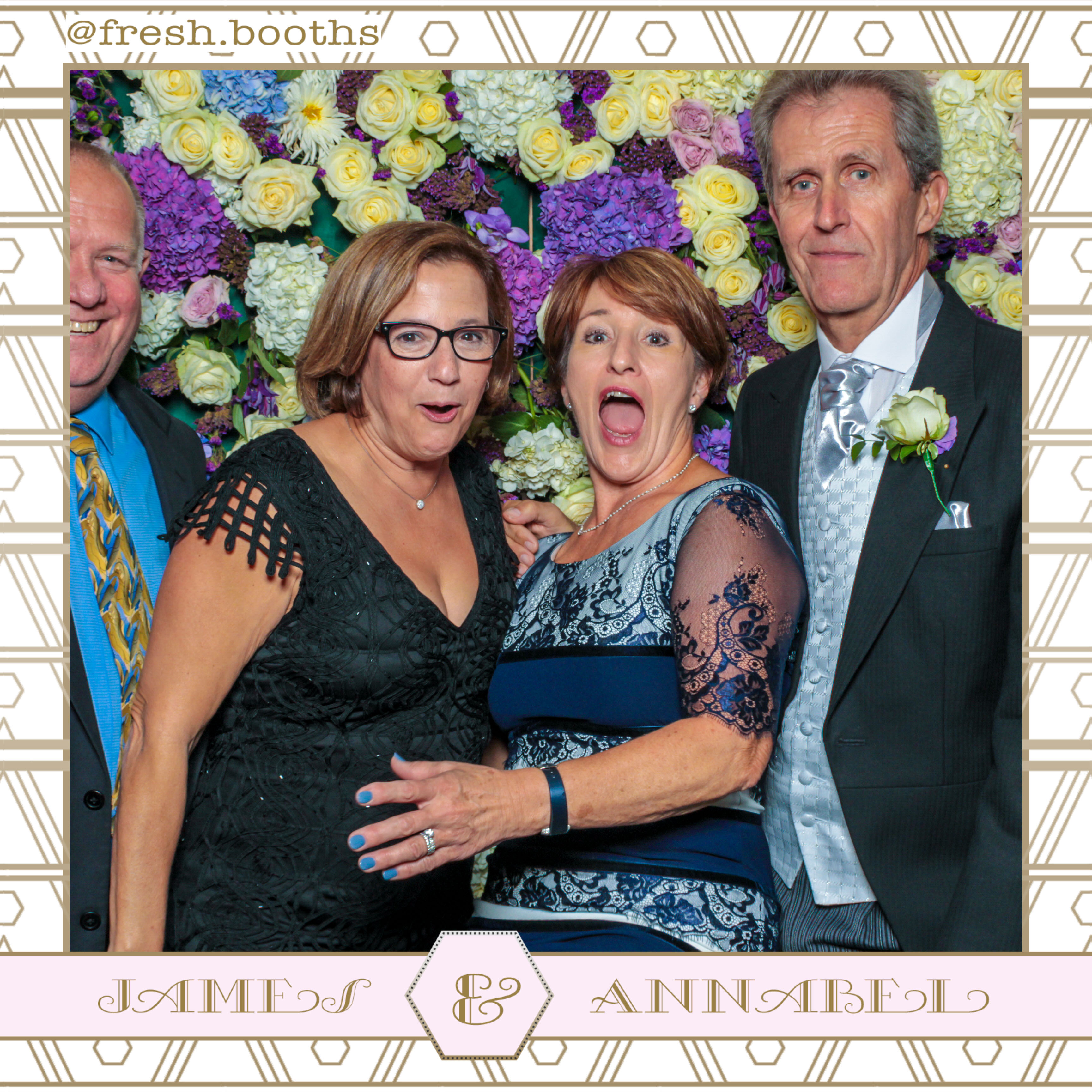 James & Annabel Wedding | View more photos from the event at gallery.freshbooths.com/u/FreshBooths/James-Annabel-Wedding