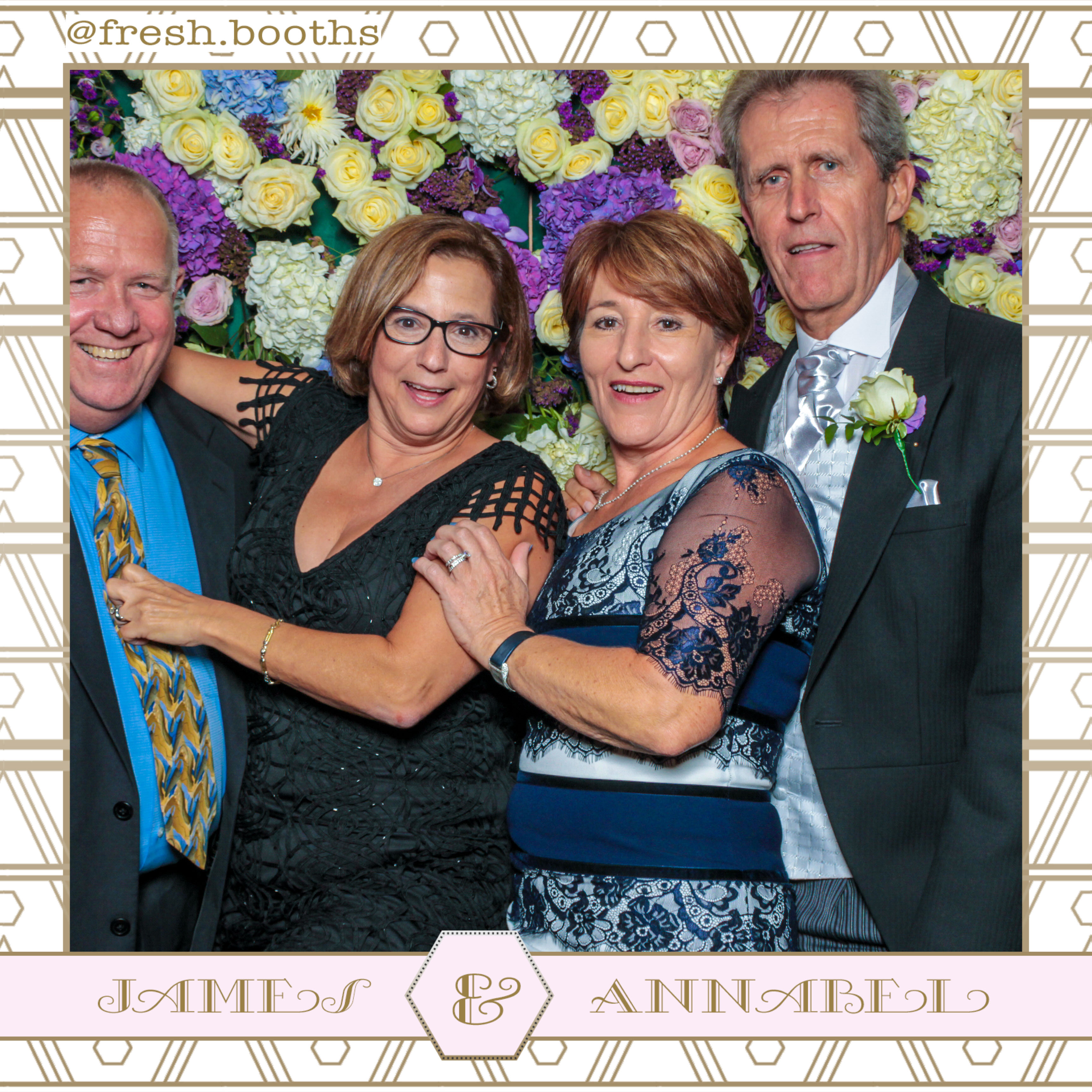 James & Annabel Wedding | View more photos from the event at gallery.freshbooths.com/u/FreshBooths/James-Annabel-Wedding