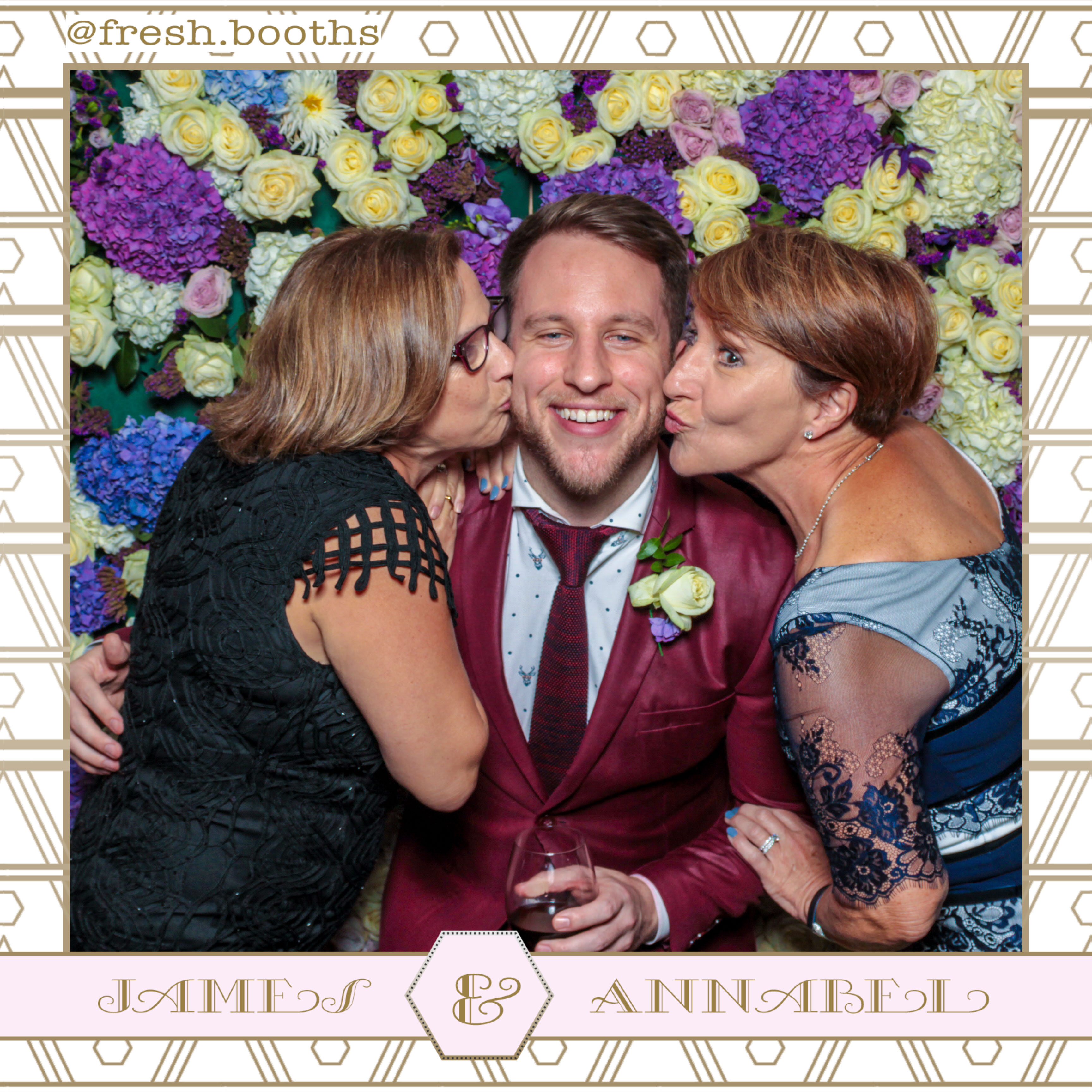 James & Annabel Wedding | View more photos from the event at gallery.freshbooths.com/u/FreshBooths/James-Annabel-Wedding