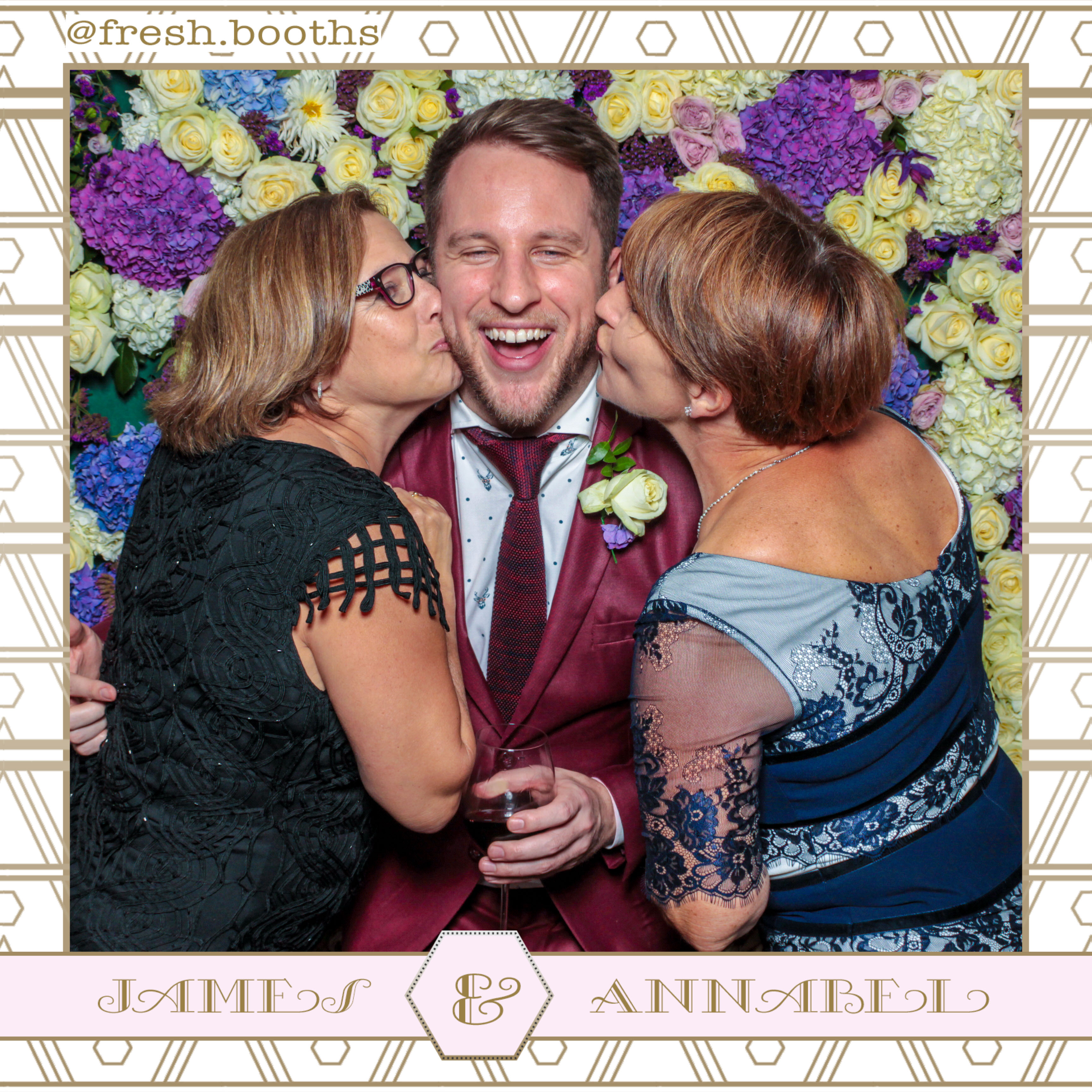 James & Annabel Wedding | View more photos from the event at gallery.freshbooths.com/u/FreshBooths/James-Annabel-Wedding