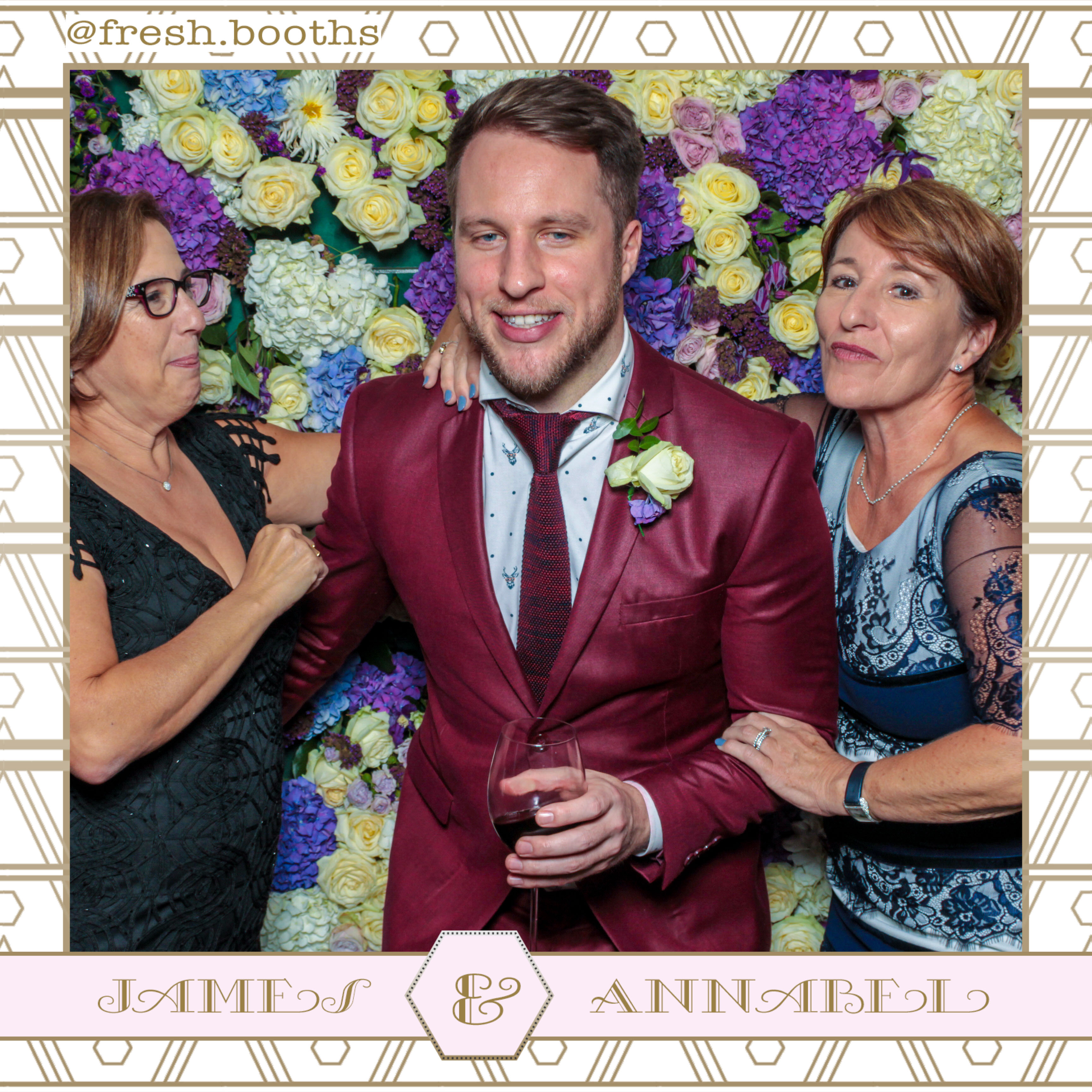 James & Annabel Wedding | View more photos from the event at gallery.freshbooths.com/u/FreshBooths/James-Annabel-Wedding