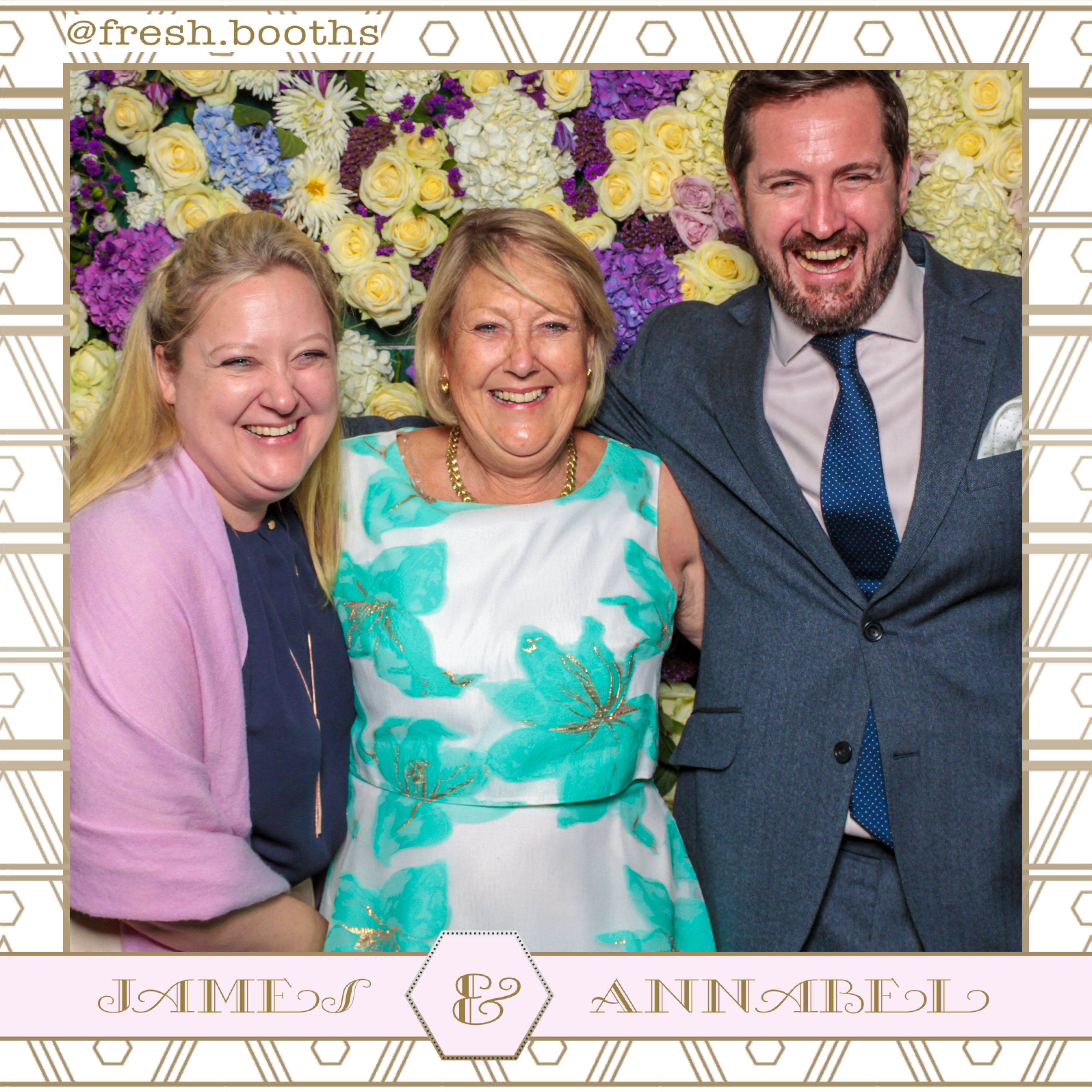 James & Annabel Wedding | View more photos from the event at gallery.freshbooths.com/u/FreshBooths/James-Annabel-Wedding
