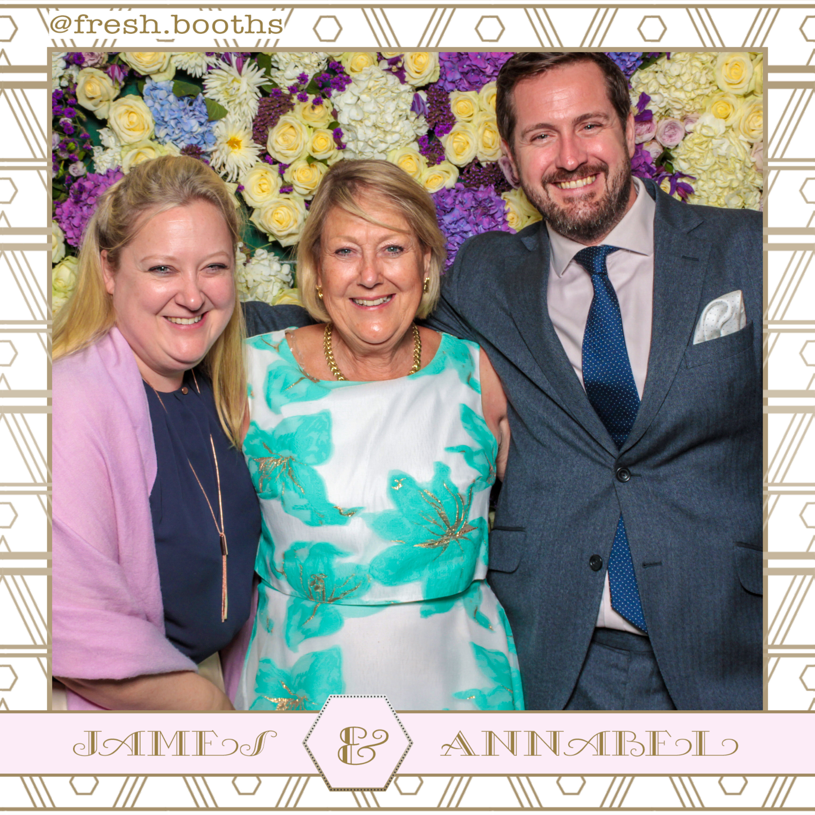 James & Annabel Wedding | View more photos from the event at gallery.freshbooths.com/u/FreshBooths/James-Annabel-Wedding
