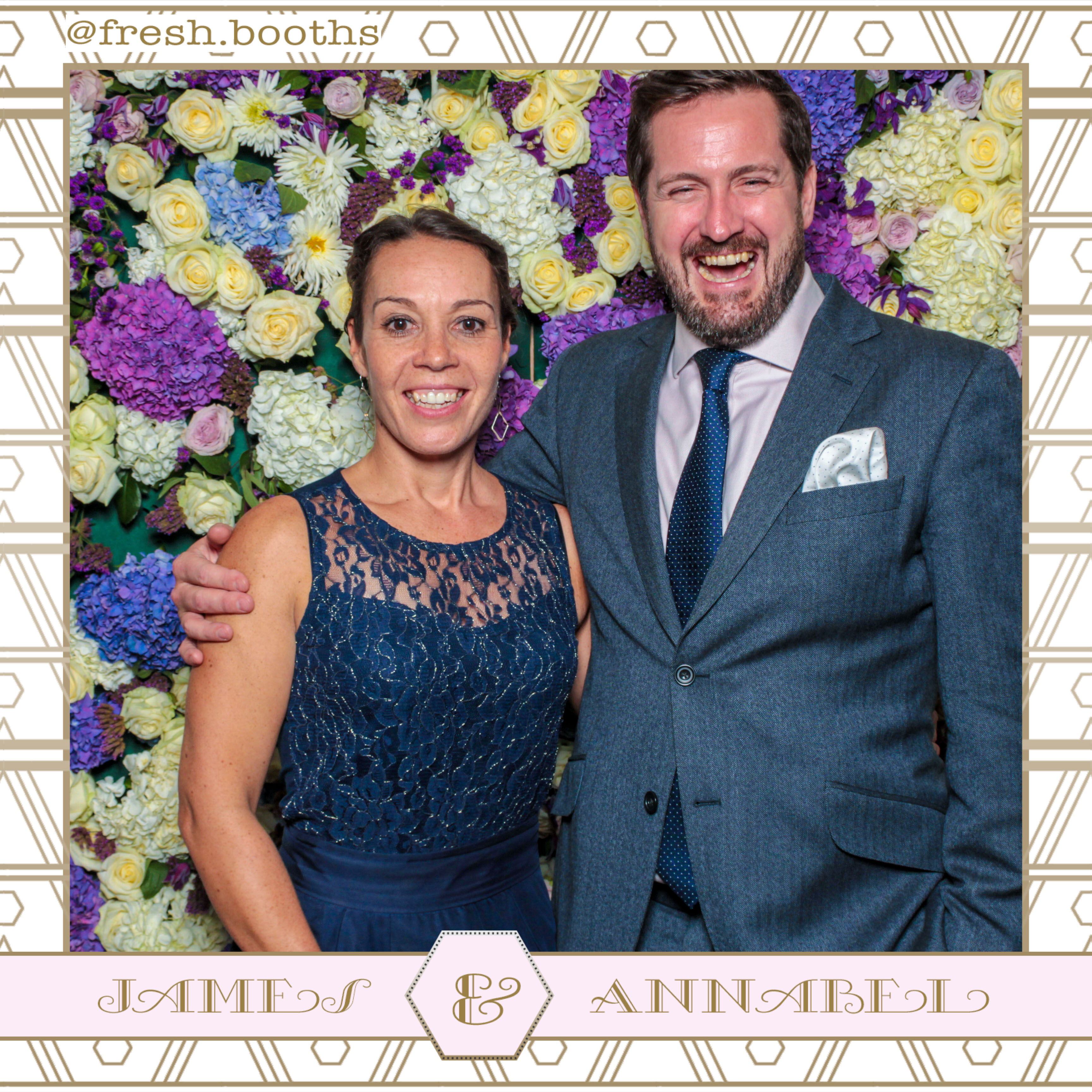 James & Annabel Wedding | View more photos from the event at gallery.freshbooths.com/u/FreshBooths/James-Annabel-Wedding