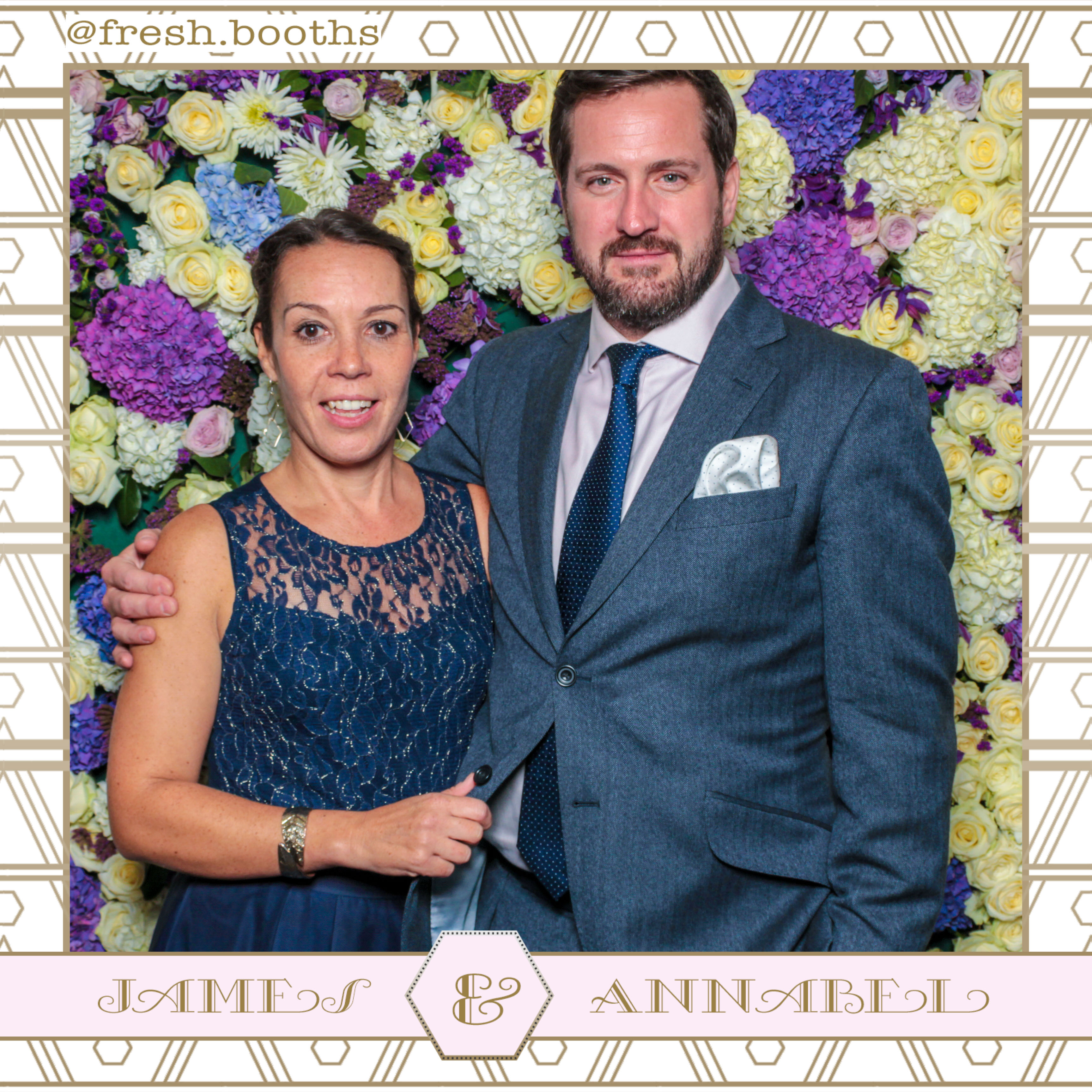 James & Annabel Wedding | View more photos from the event at gallery.freshbooths.com/u/FreshBooths/James-Annabel-Wedding
