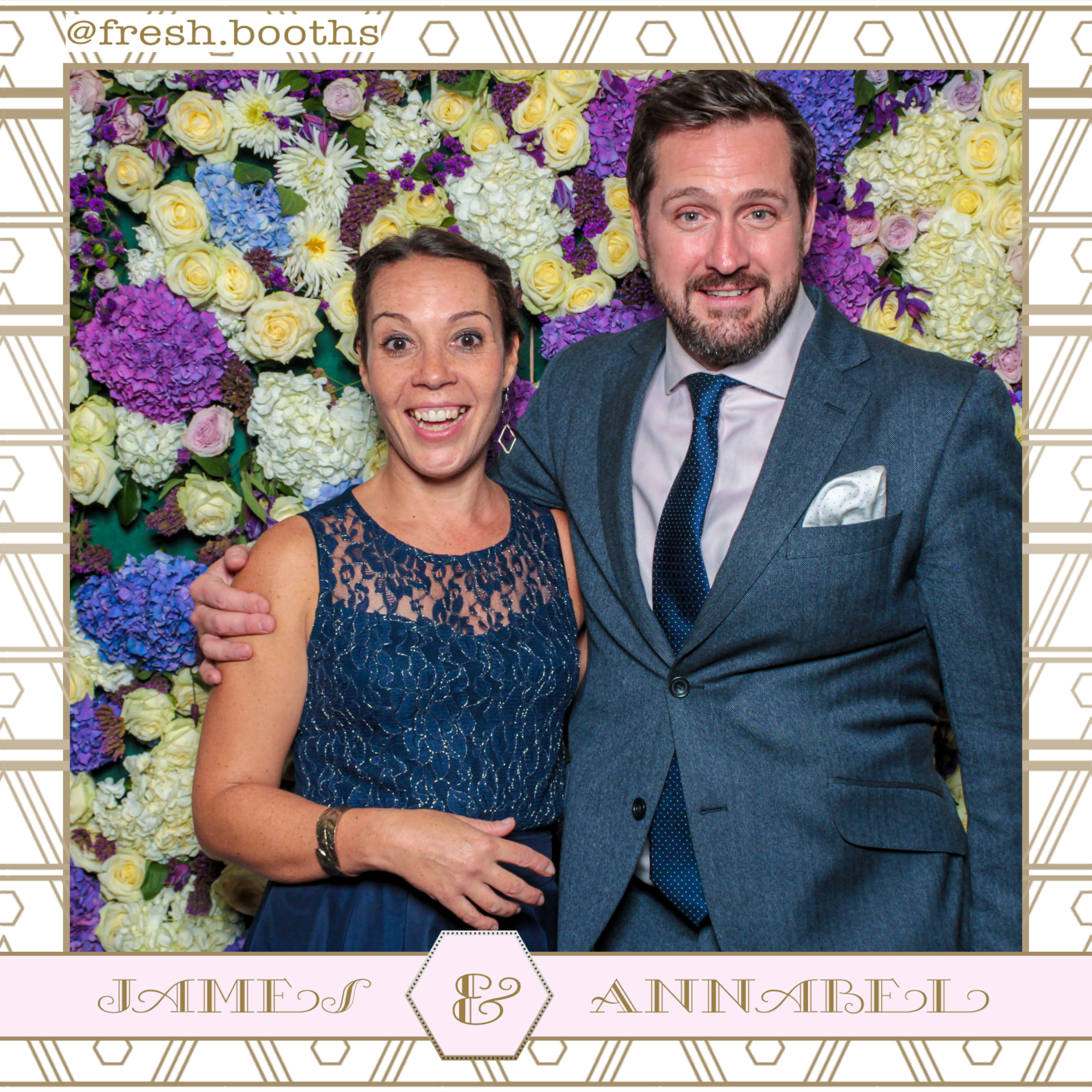James & Annabel Wedding | View more photos from the event at gallery.freshbooths.com/u/FreshBooths/James-Annabel-Wedding