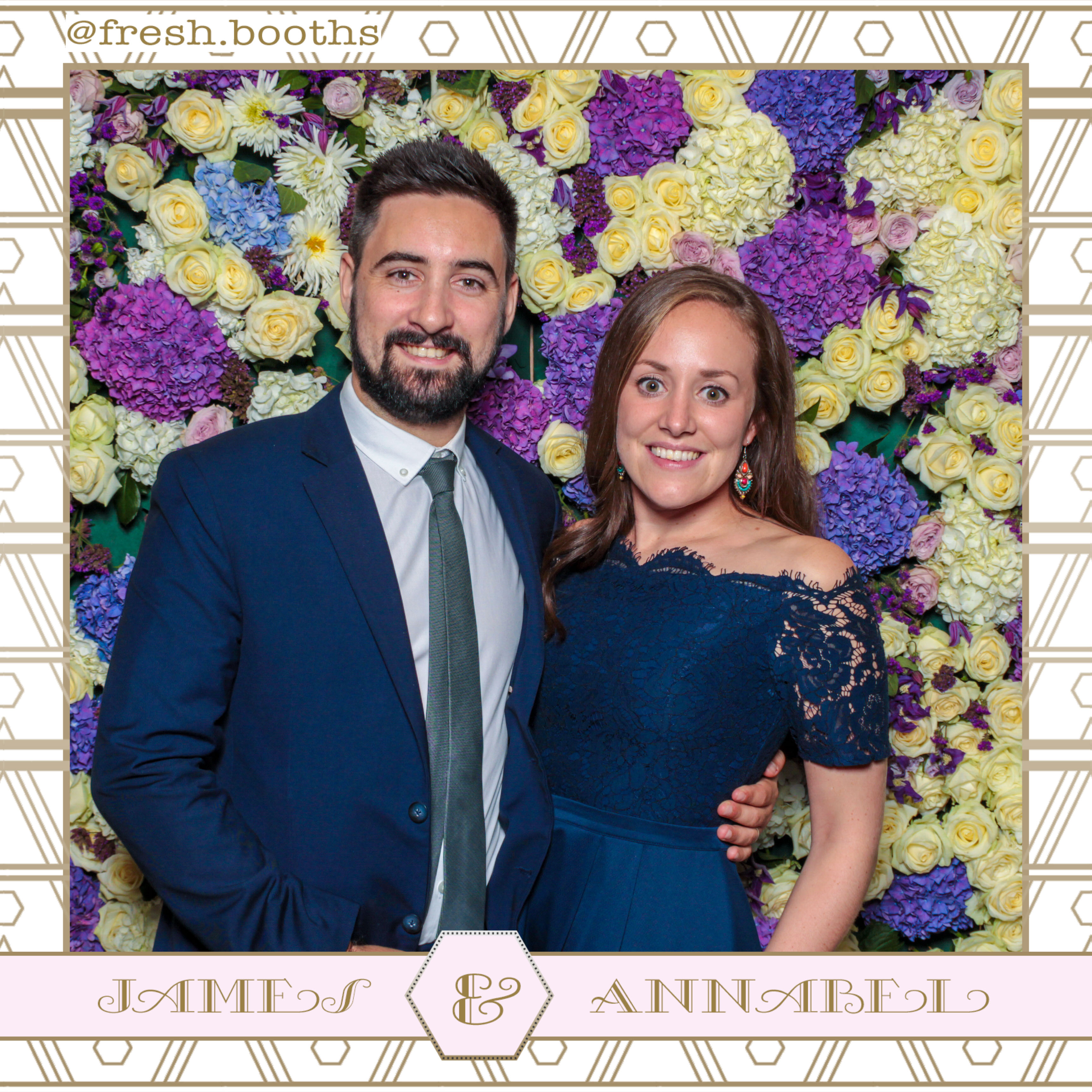 James & Annabel Wedding | View more photos from the event at gallery.freshbooths.com/u/FreshBooths/James-Annabel-Wedding