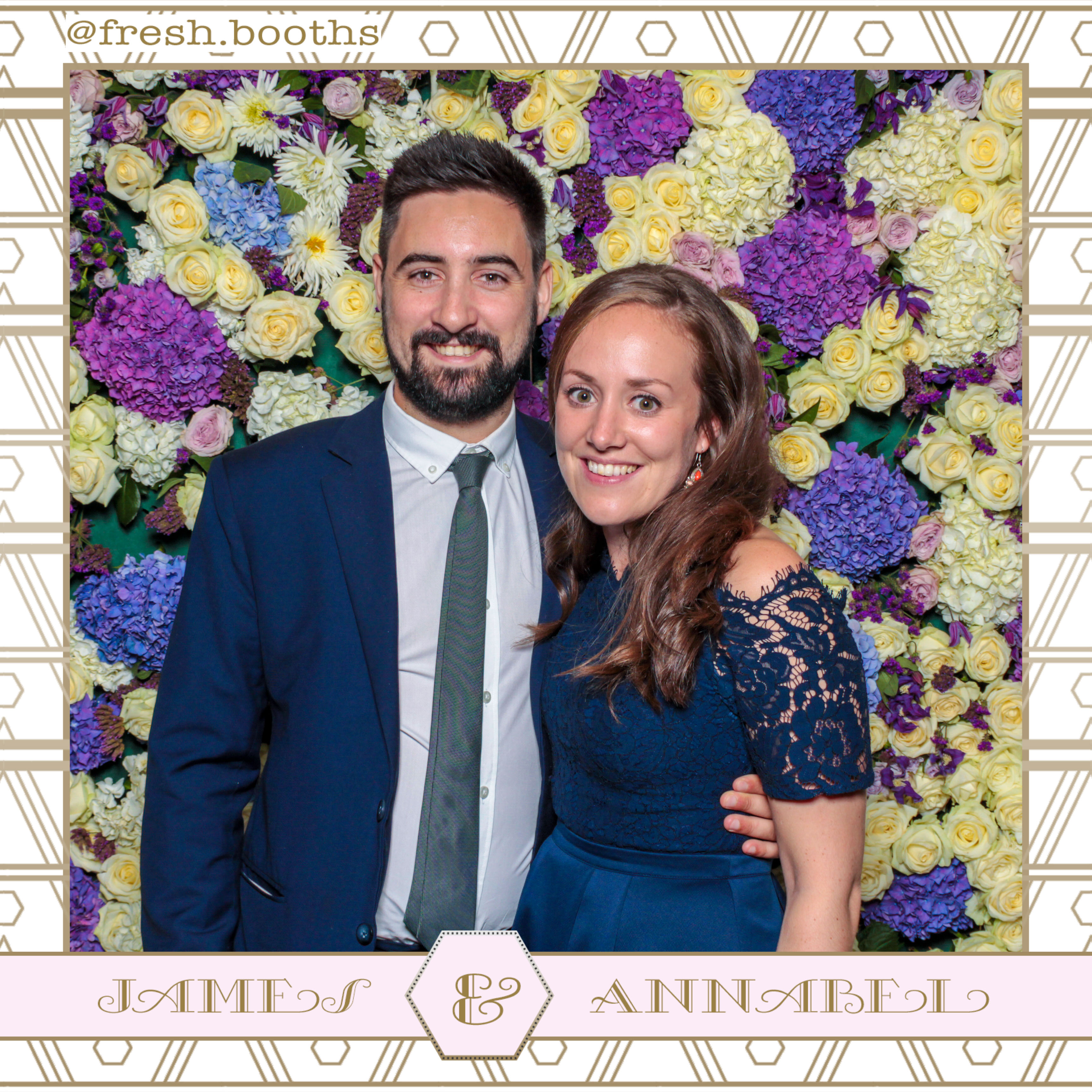 James & Annabel Wedding | View more photos from the event at gallery.freshbooths.com/u/FreshBooths/James-Annabel-Wedding