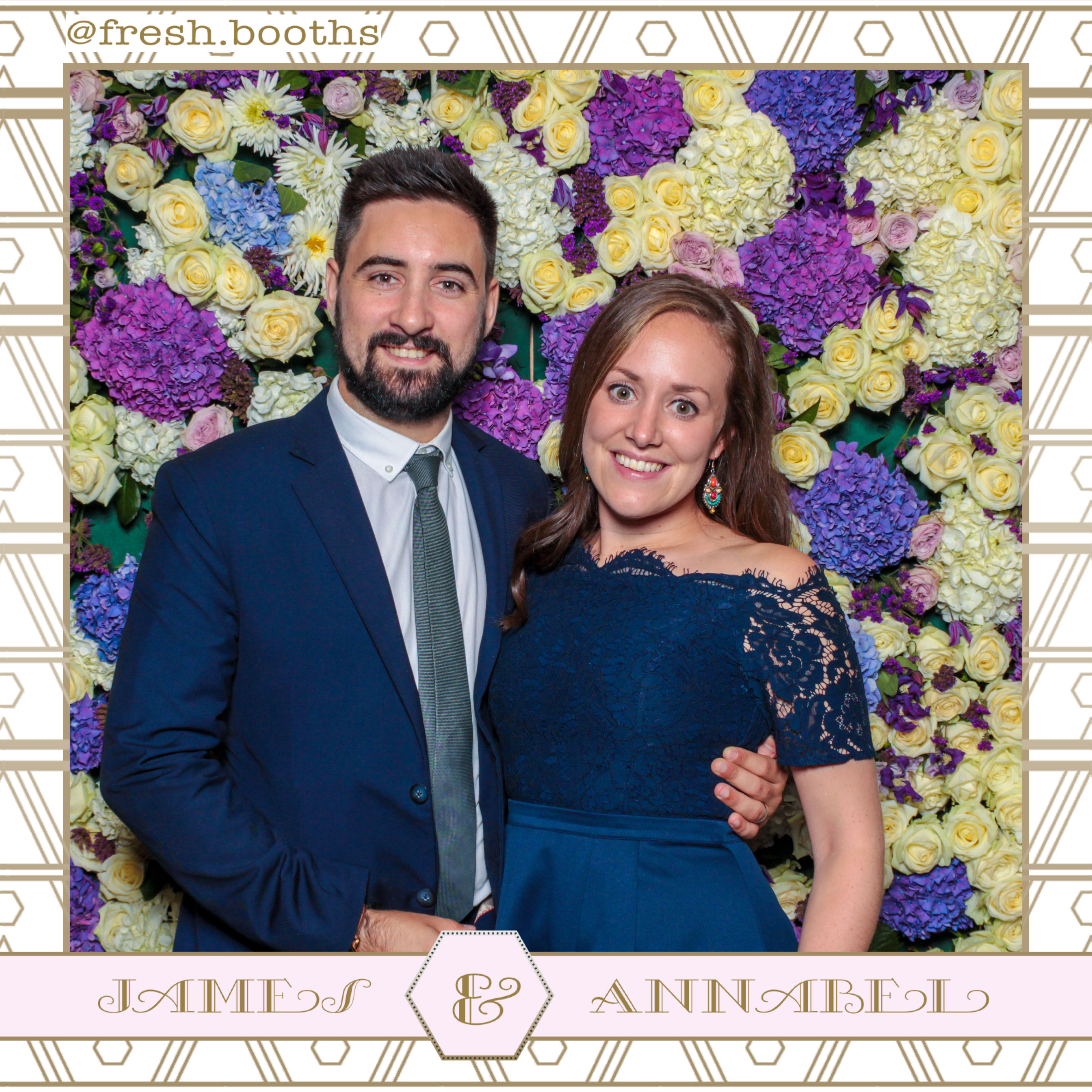 James & Annabel Wedding | View more photos from the event at gallery.freshbooths.com/u/FreshBooths/James-Annabel-Wedding