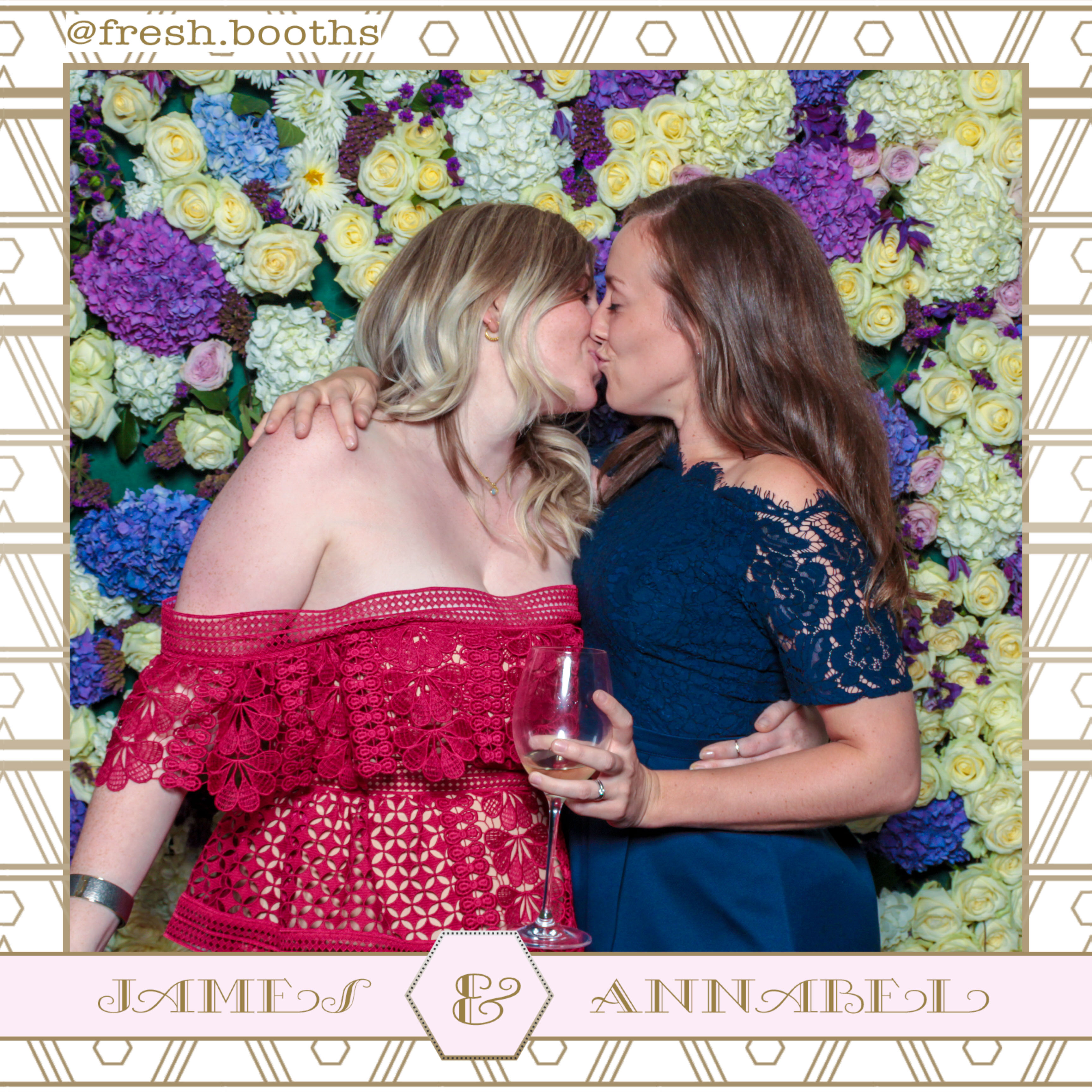 James & Annabel Wedding | View more photos from the event at gallery.freshbooths.com/u/FreshBooths/James-Annabel-Wedding