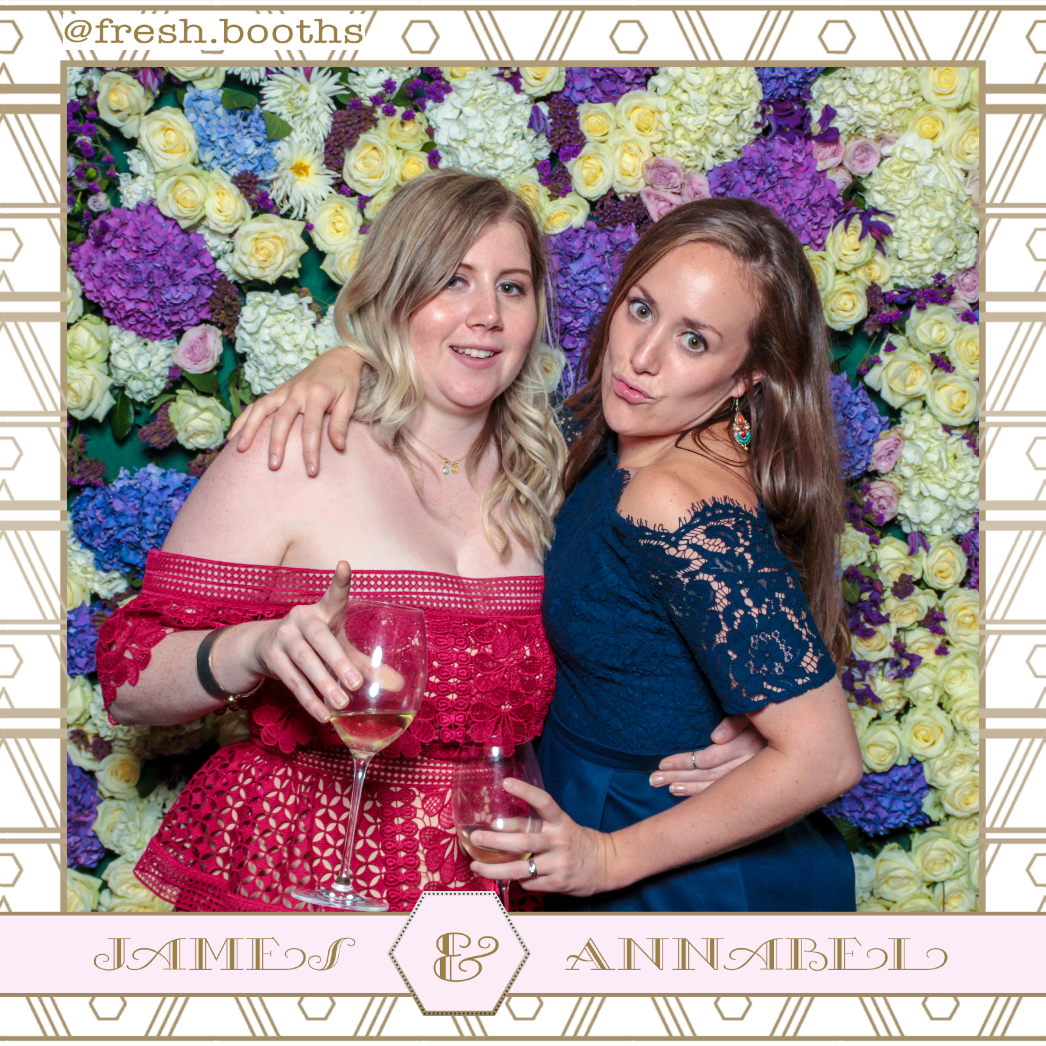 James & Annabel Wedding | View more photos from the event at gallery.freshbooths.com/u/FreshBooths/James-Annabel-Wedding