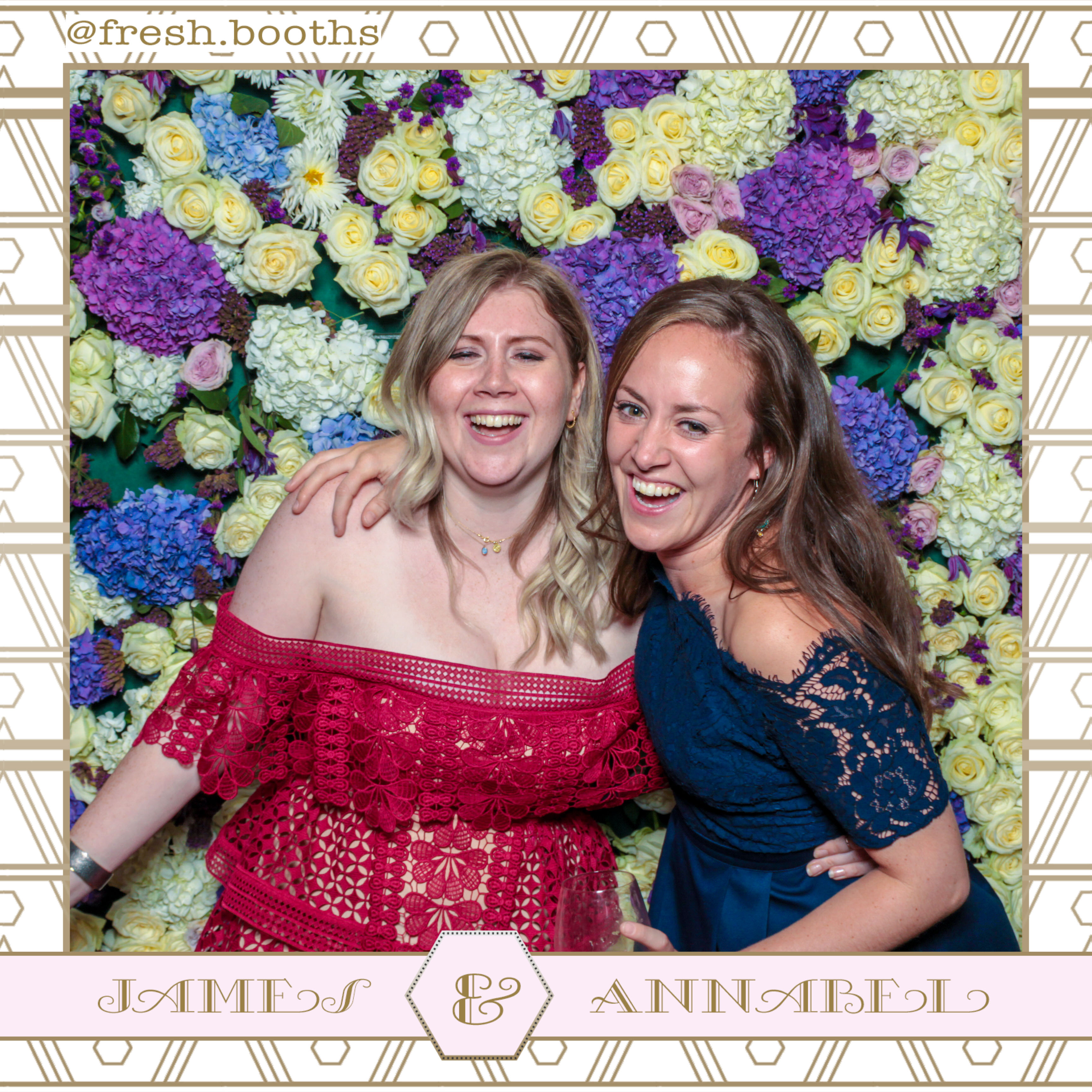 James & Annabel Wedding | View more photos from the event at gallery.freshbooths.com/u/FreshBooths/James-Annabel-Wedding