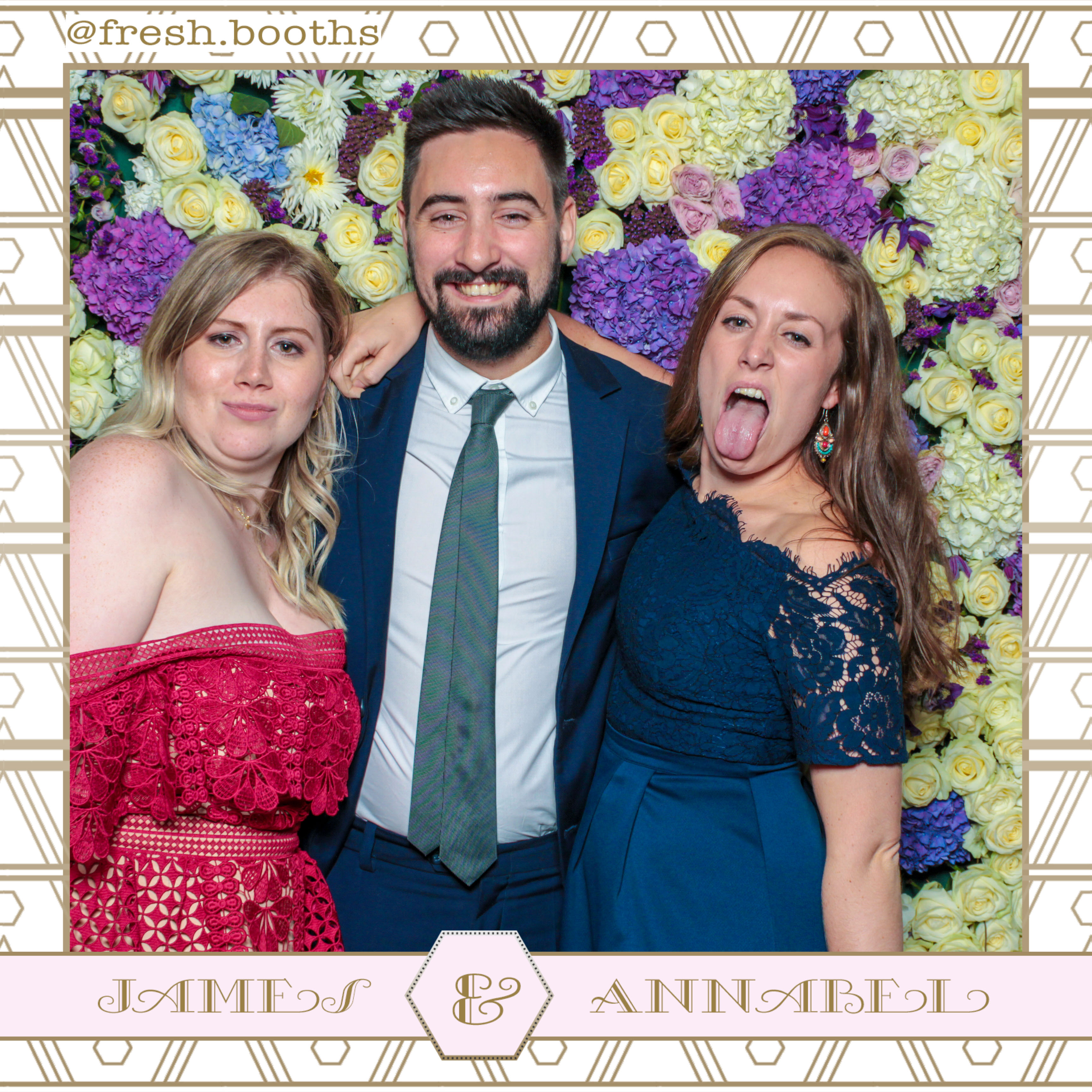 James & Annabel Wedding | View more photos from the event at gallery.freshbooths.com/u/FreshBooths/James-Annabel-Wedding