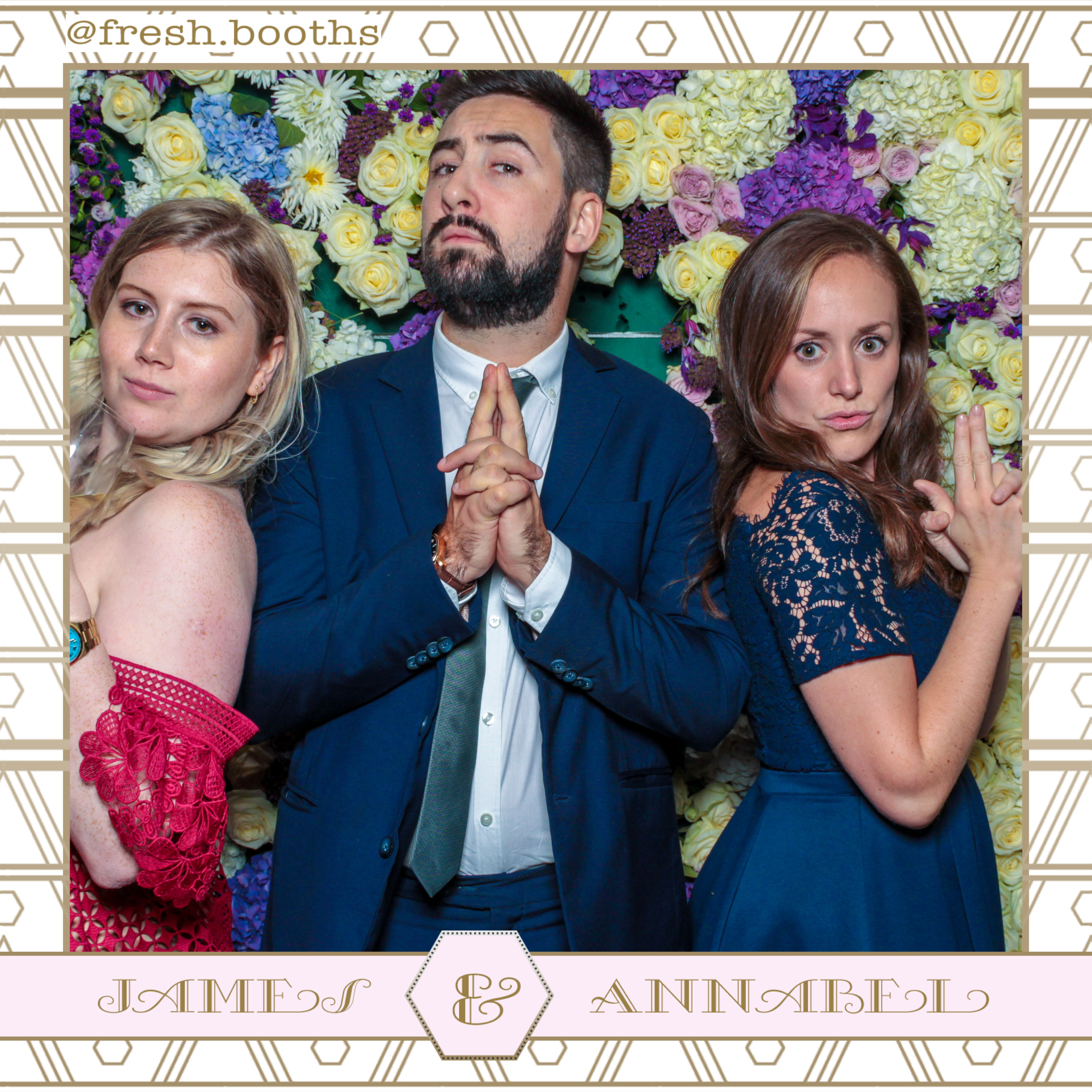 James & Annabel Wedding | View more photos from the event at gallery.freshbooths.com/u/FreshBooths/James-Annabel-Wedding