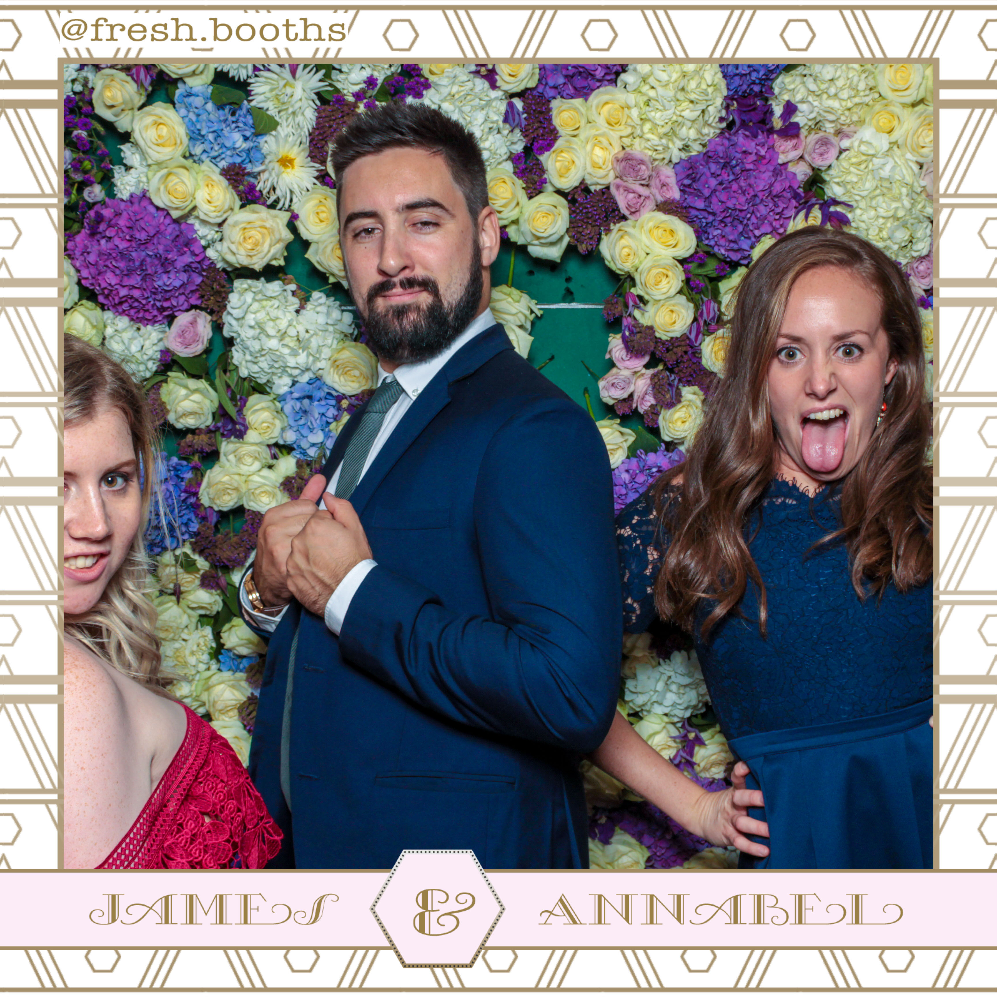 James & Annabel Wedding | View more photos from the event at gallery.freshbooths.com/u/FreshBooths/James-Annabel-Wedding