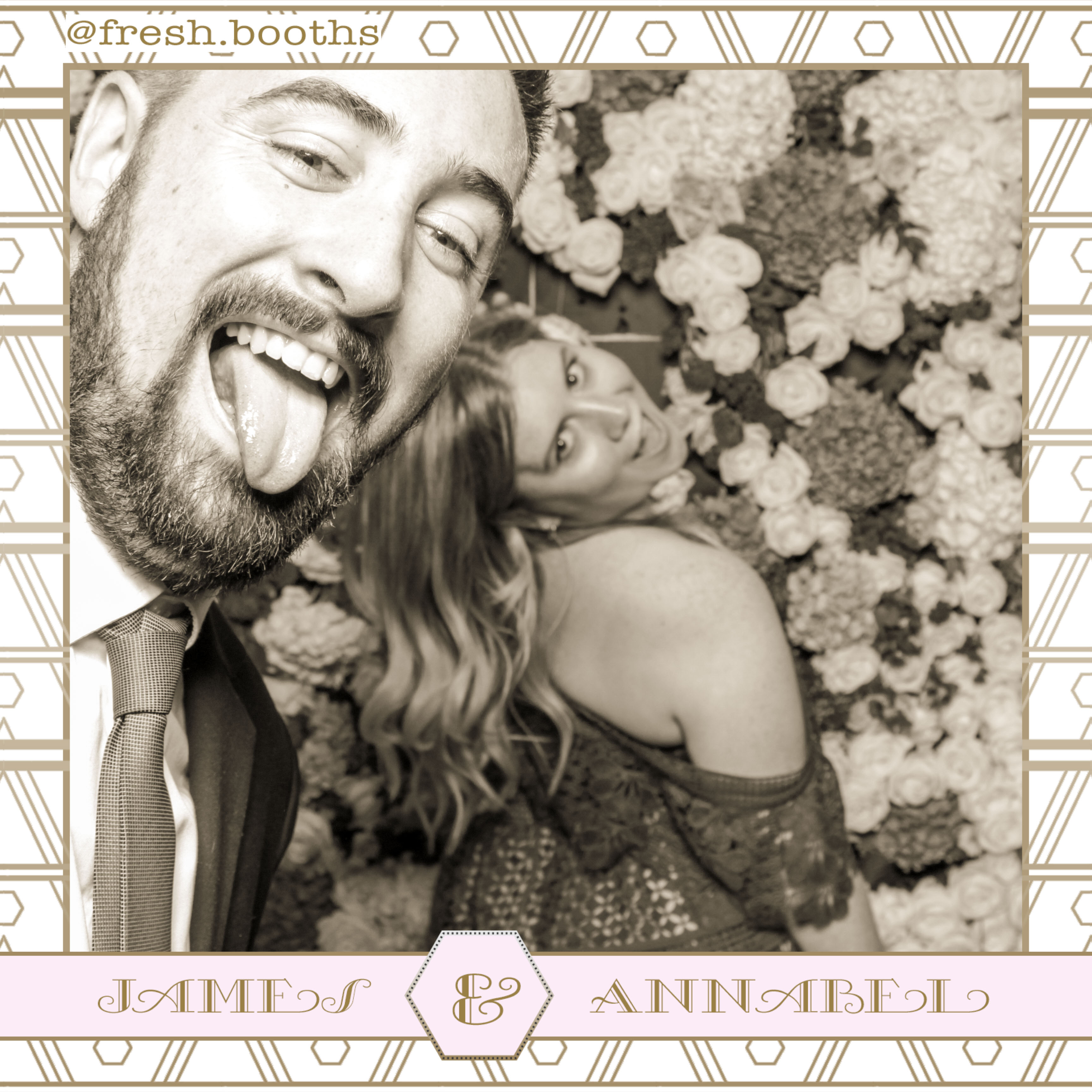 James & Annabel Wedding | View more photos from the event at gallery.freshbooths.com/u/FreshBooths/James-Annabel-Wedding