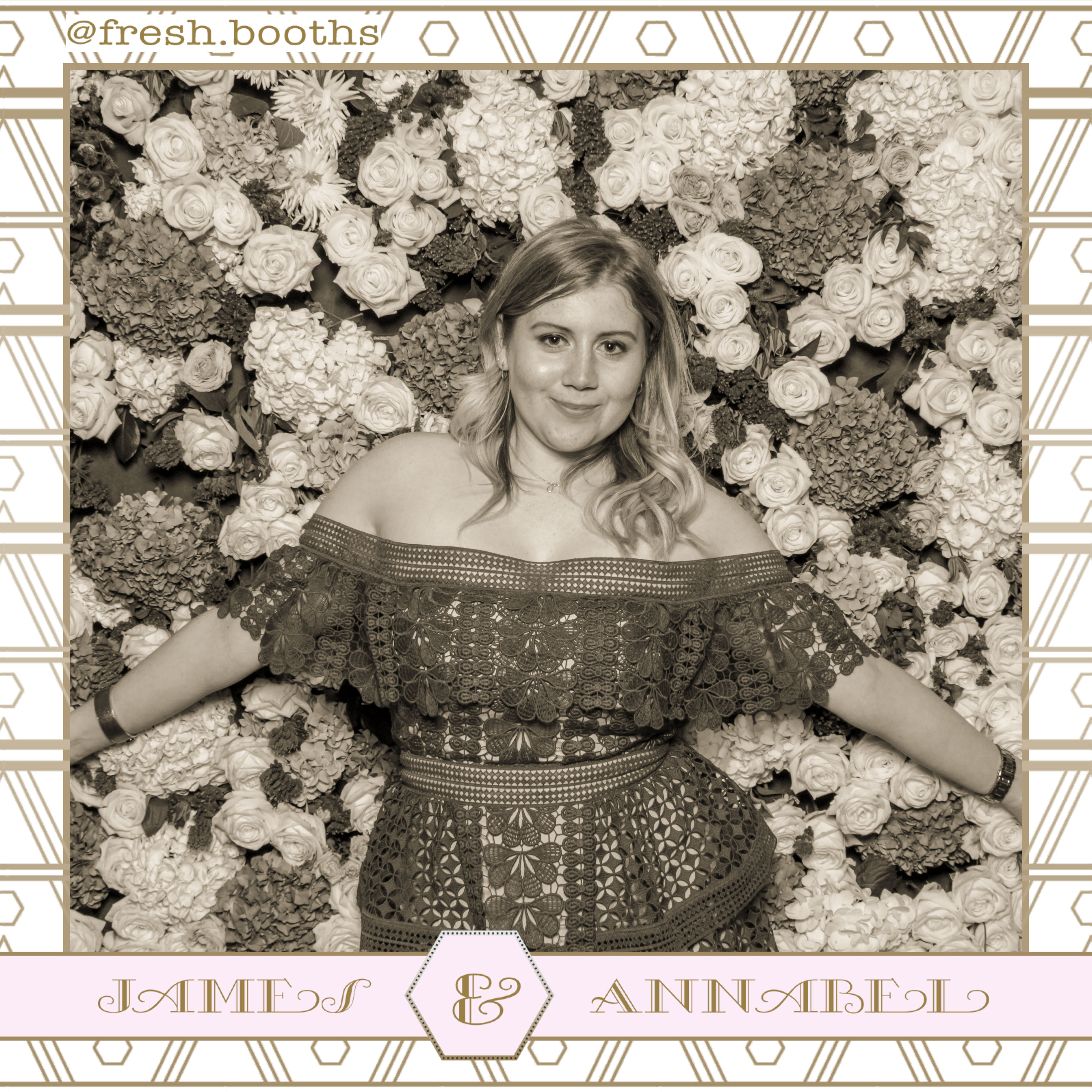 James & Annabel Wedding | View more photos from the event at gallery.freshbooths.com/u/FreshBooths/James-Annabel-Wedding