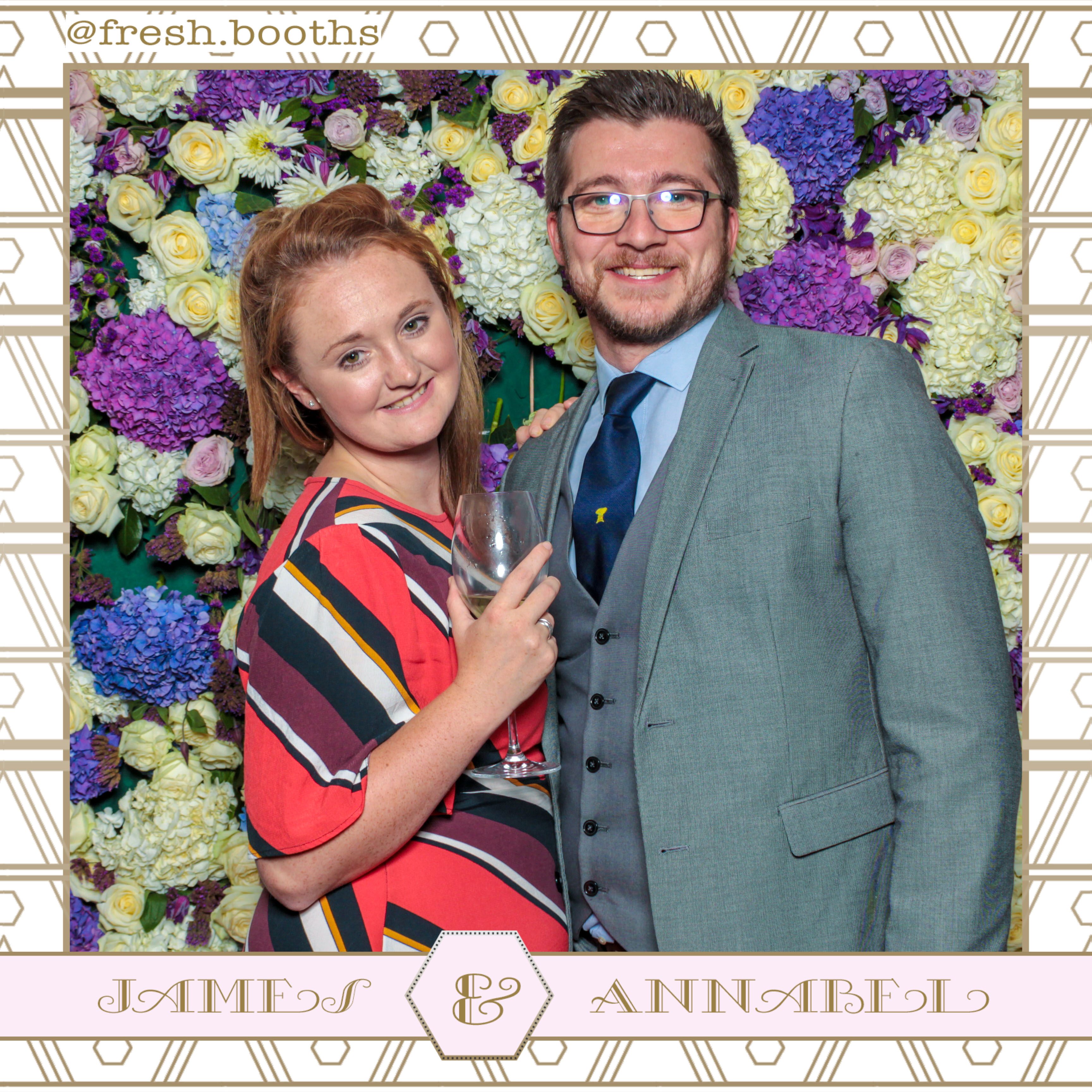 James & Annabel Wedding | View more photos from the event at gallery.freshbooths.com/u/FreshBooths/James-Annabel-Wedding