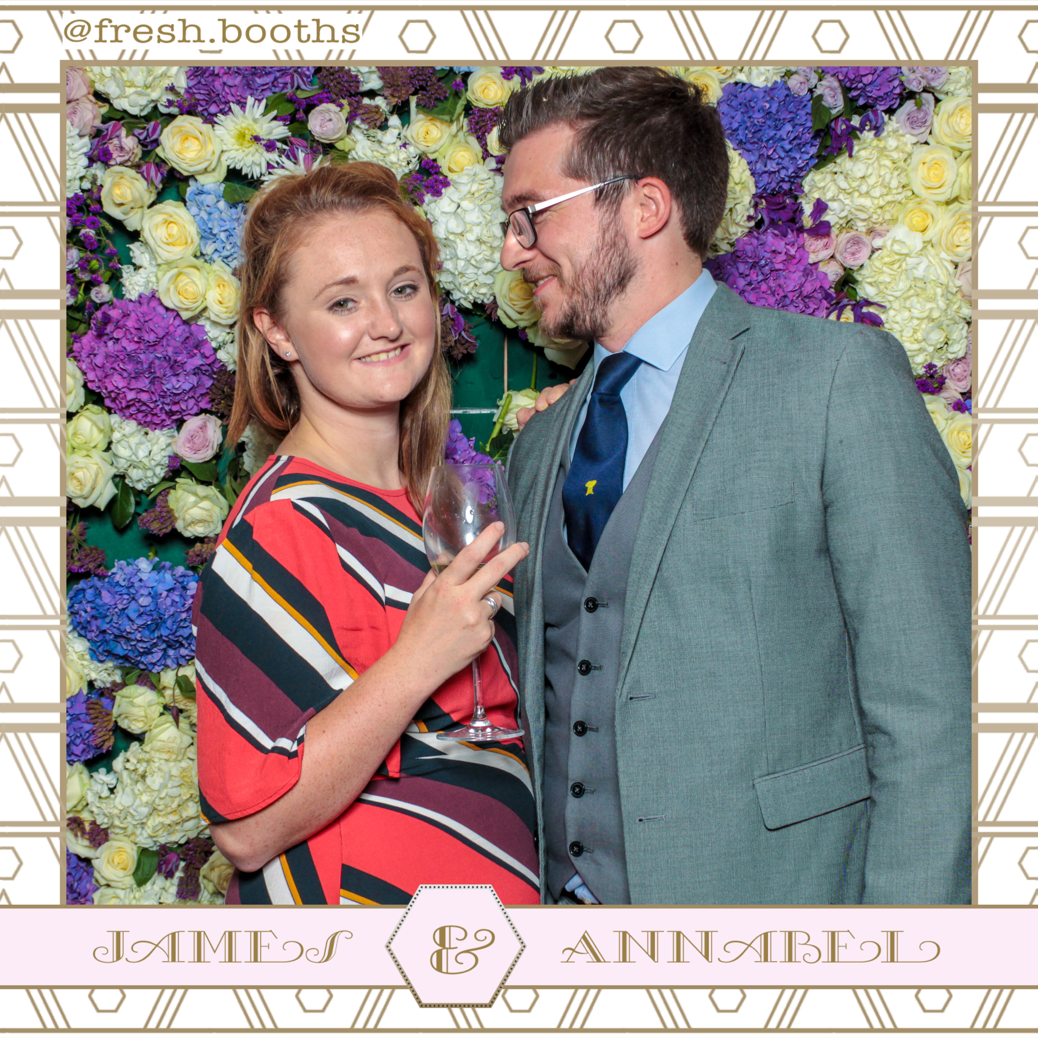 James & Annabel Wedding | View more photos from the event at gallery.freshbooths.com/u/FreshBooths/James-Annabel-Wedding
