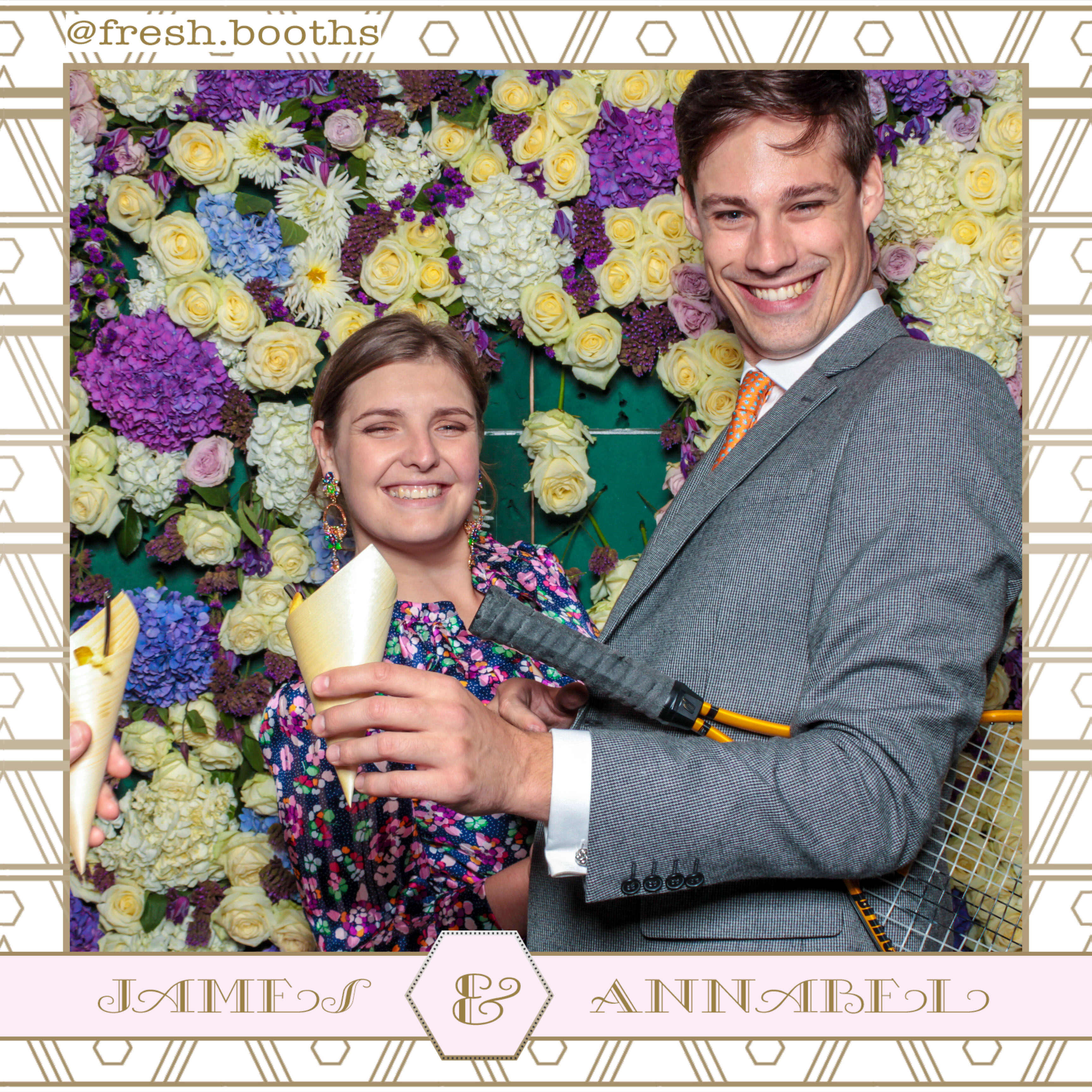James & Annabel Wedding | View more photos from the event at gallery.freshbooths.com/u/FreshBooths/James-Annabel-Wedding