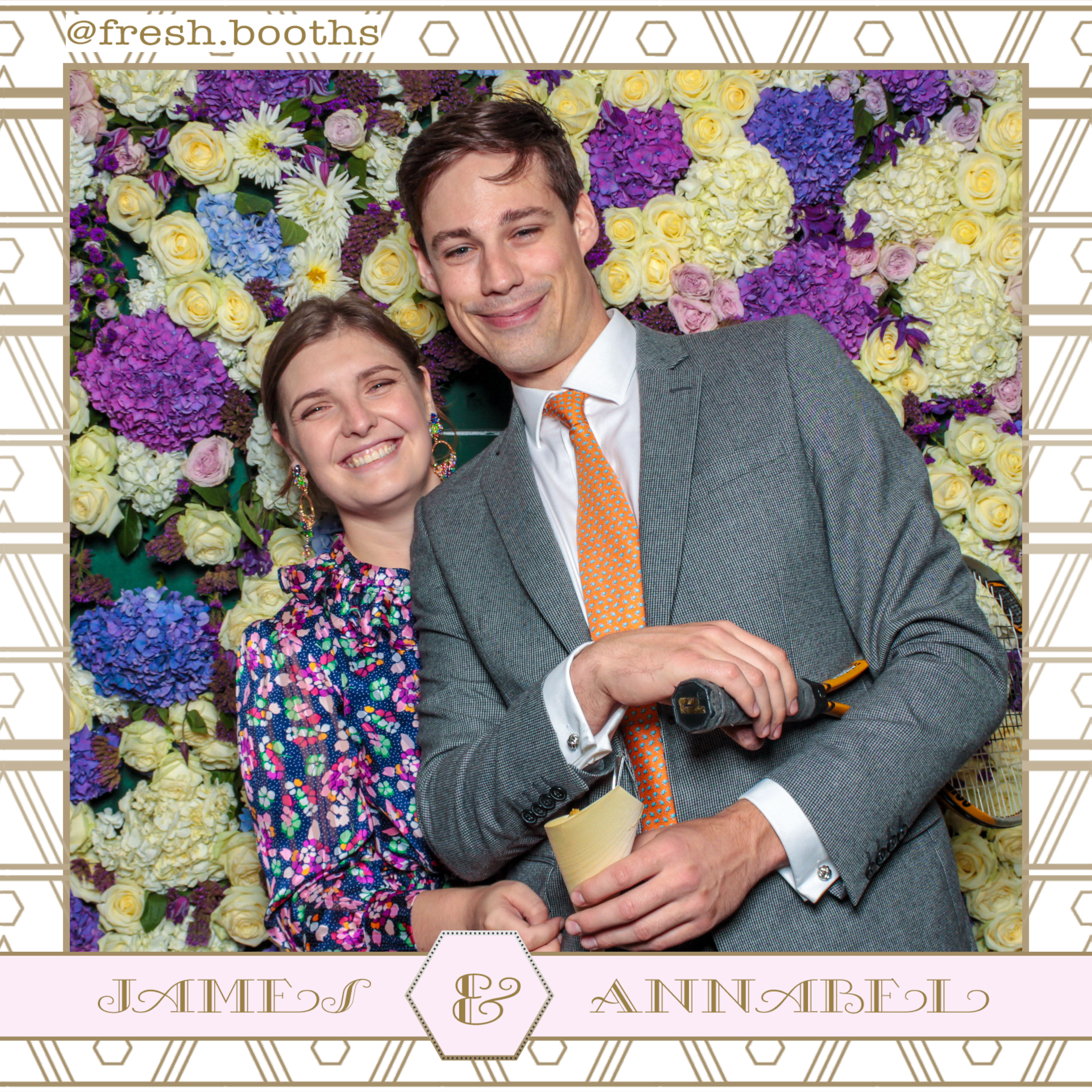 James & Annabel Wedding | View more photos from the event at gallery.freshbooths.com/u/FreshBooths/James-Annabel-Wedding