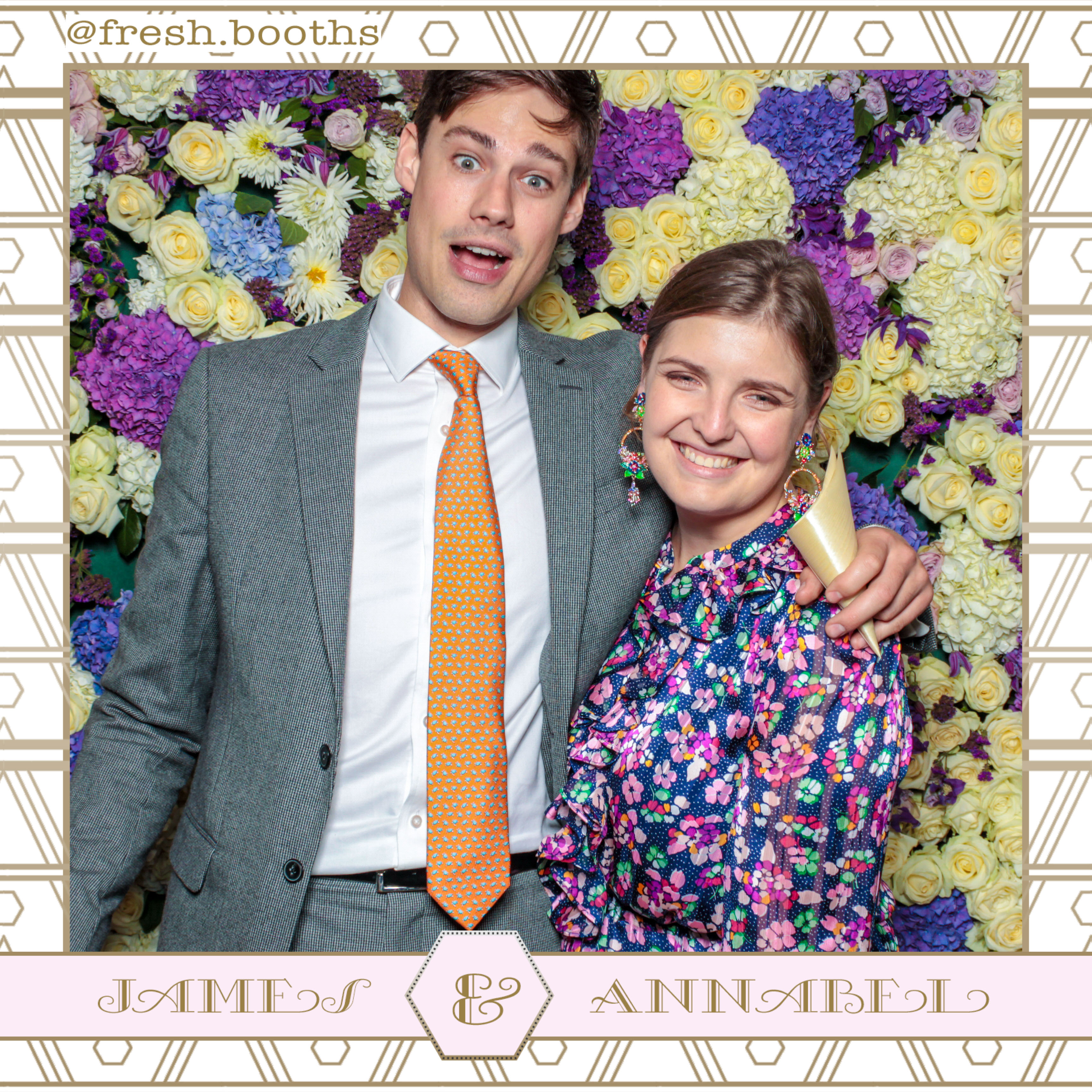 James & Annabel Wedding | View more photos from the event at gallery.freshbooths.com/u/FreshBooths/James-Annabel-Wedding